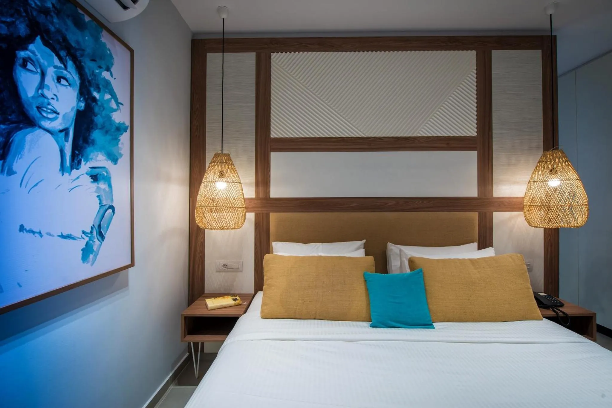 Bed in Paralos Lifestyle Beach Adults Only