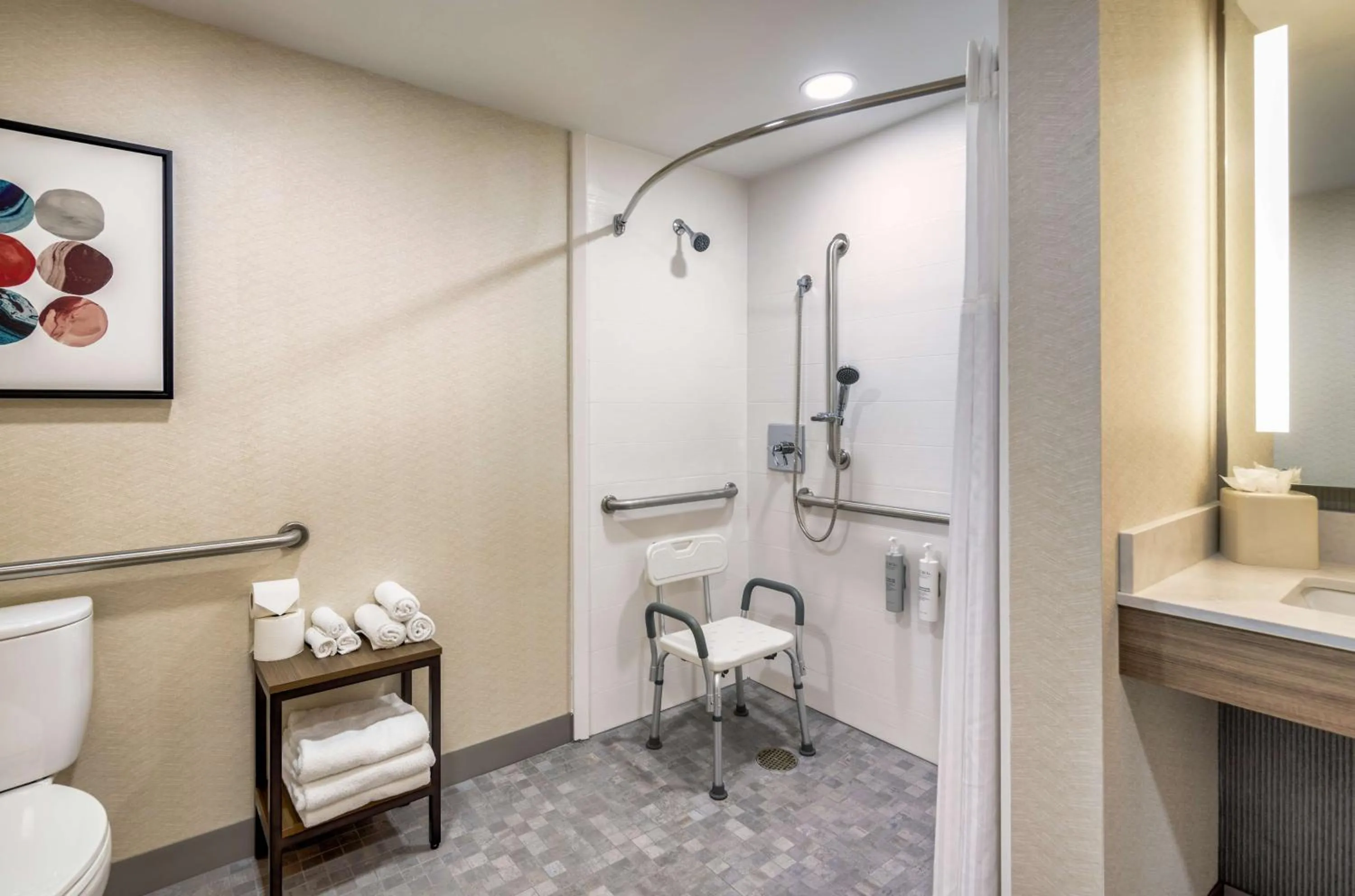 Bathroom in Hilton Garden Inn Oakbrook Terrace
