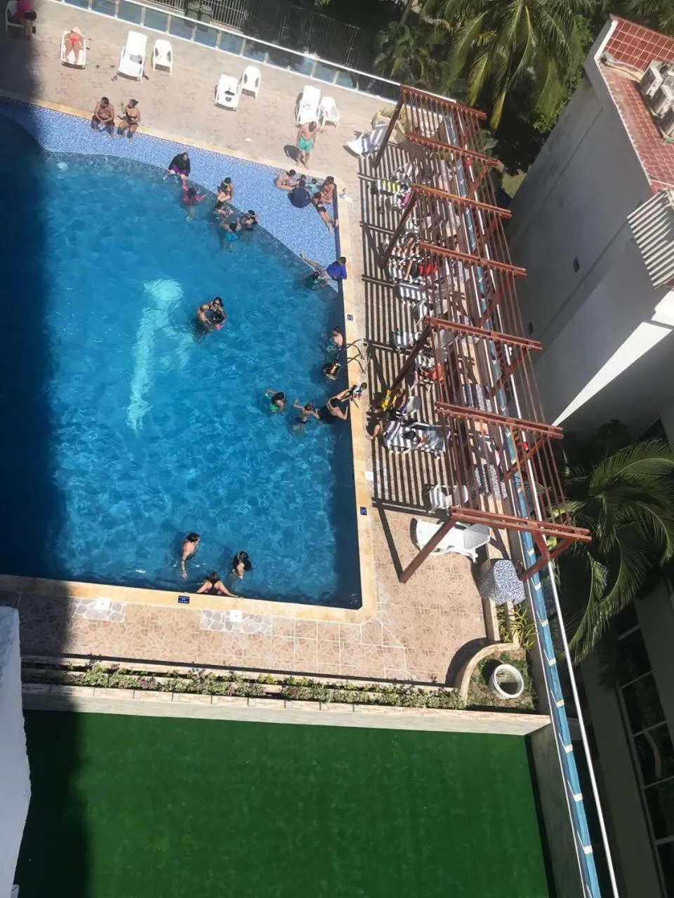 Swimming pool in Apartamentos Cartagena Colonial