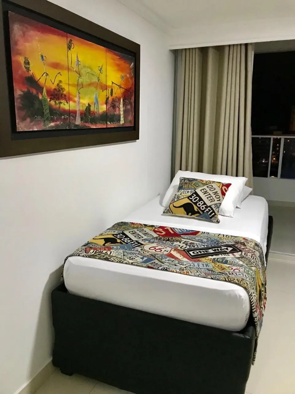 Bedroom, Bed in Apartamentos Cartagena Colonial