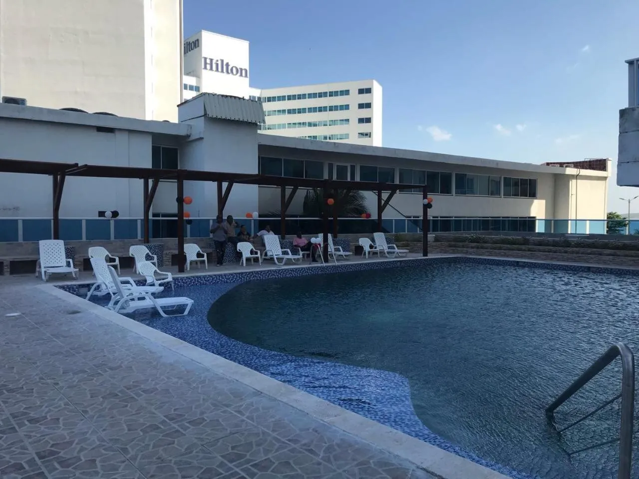 Swimming pool in Apartamentos Cartagena Colonial