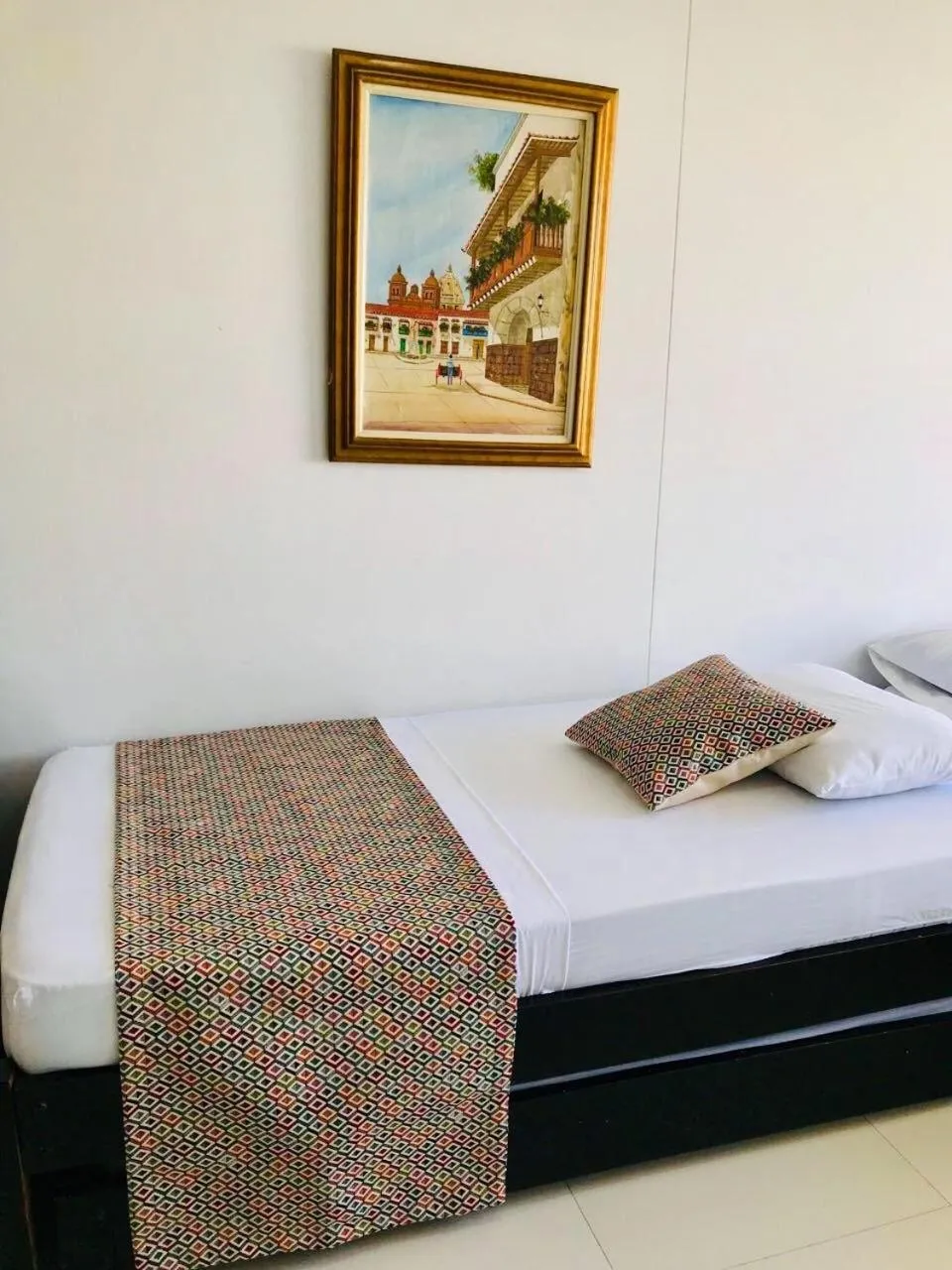 Bedroom, Bed in Apartamentos Cartagena Colonial