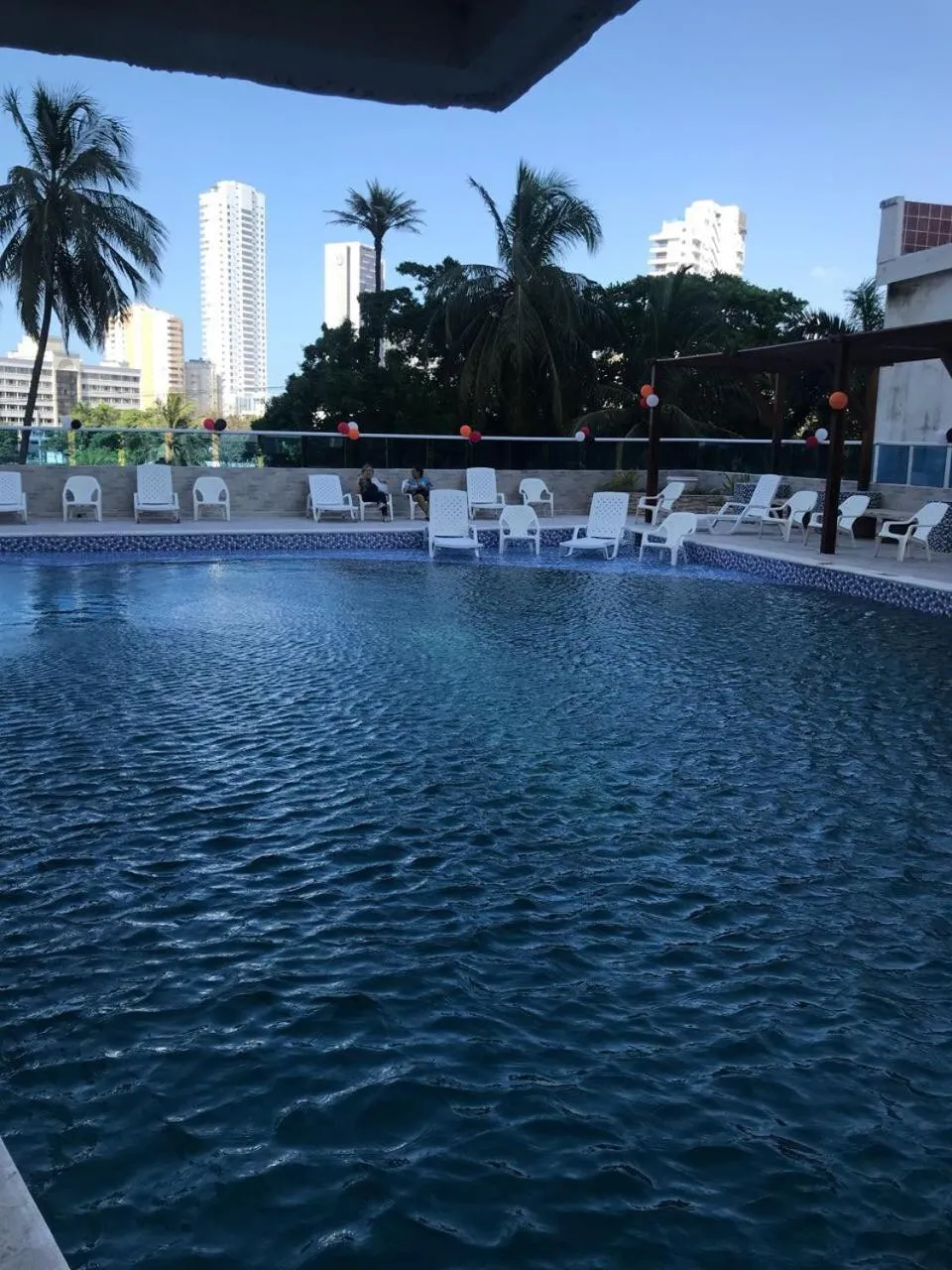 Swimming pool in Apartamentos Cartagena Colonial