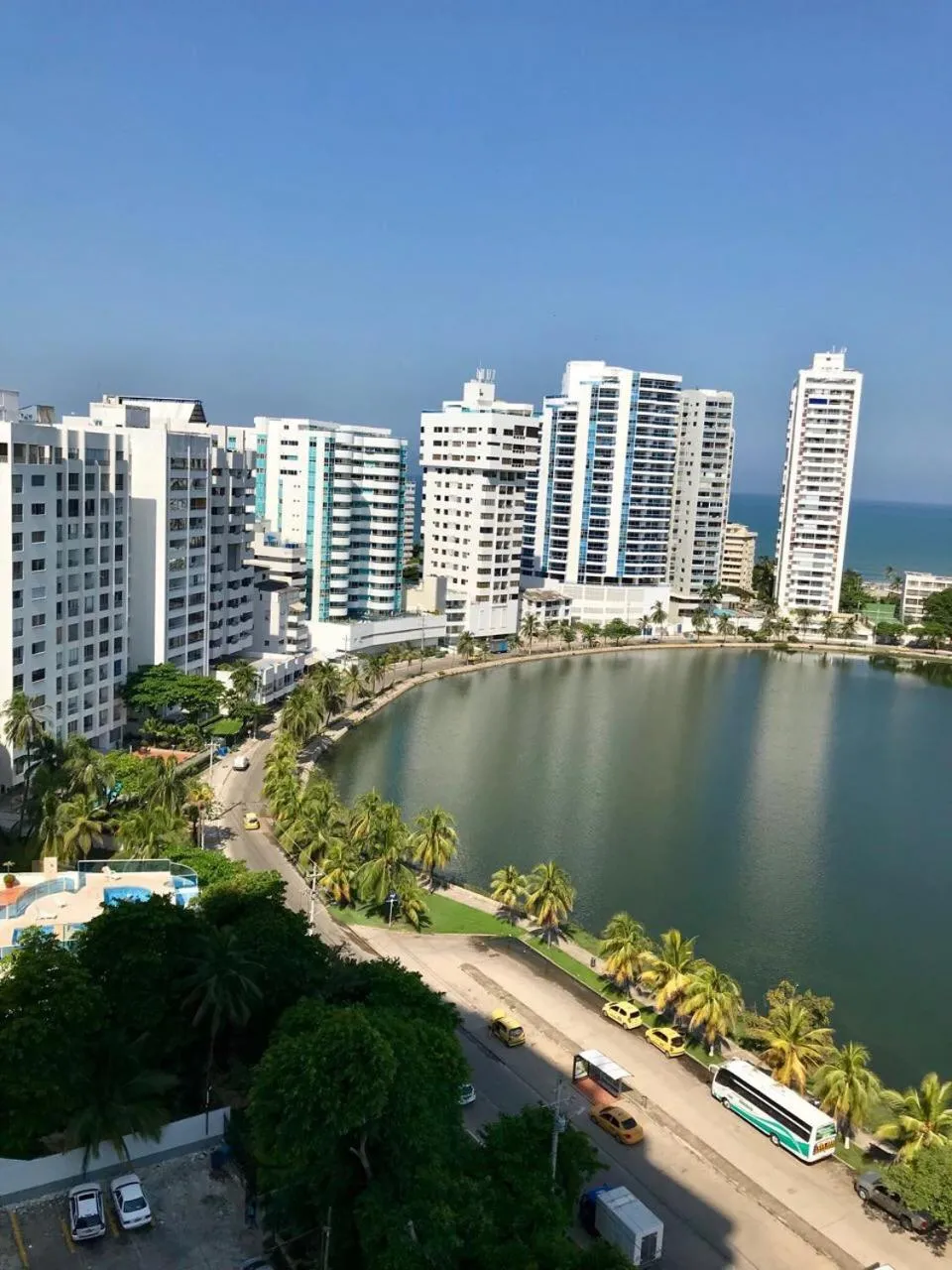 Lake view in Apartamentos Cartagena Colonial