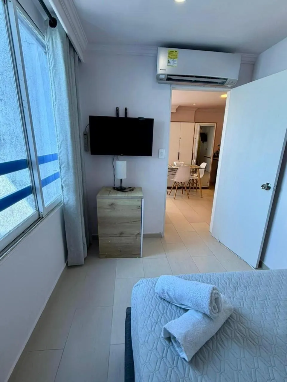 Bed in Apartamentos Cartagena Colonial
