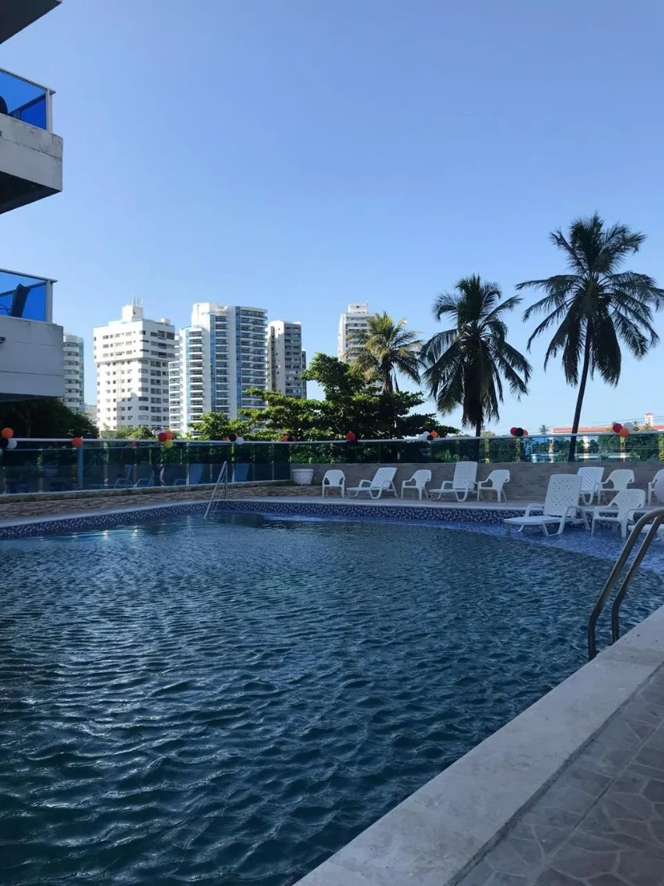 Swimming pool in Apartamentos Cartagena Colonial