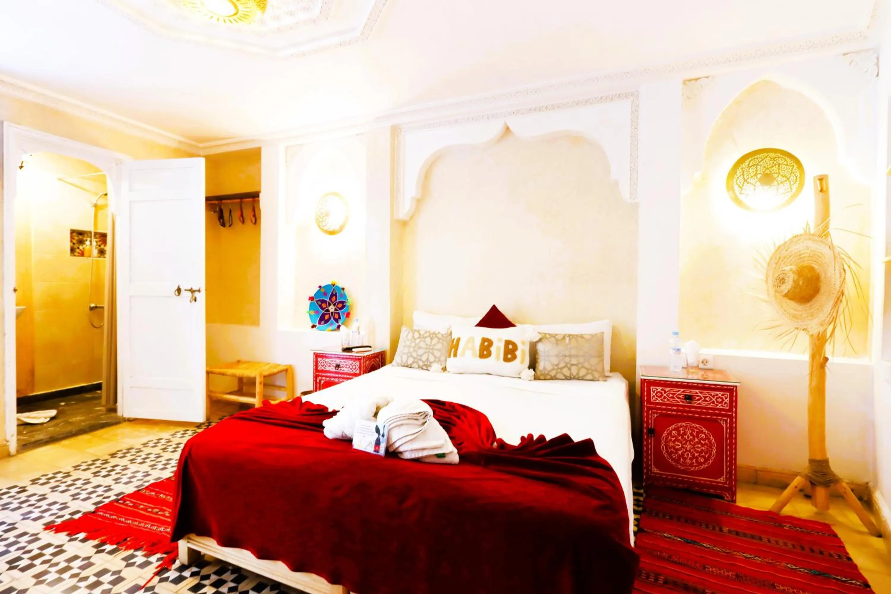 Bed in Riad Makech