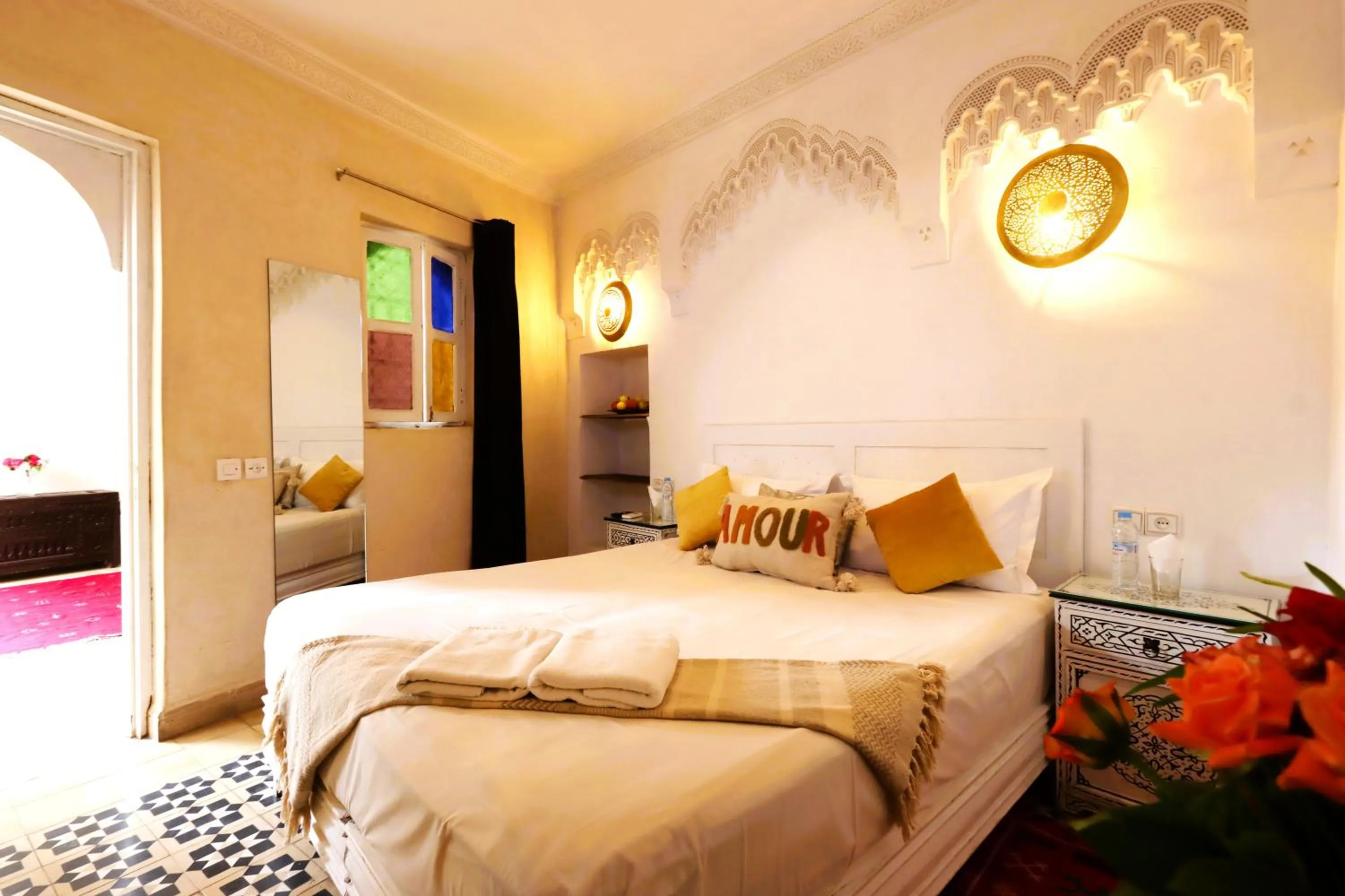 Bed in Riad Makech