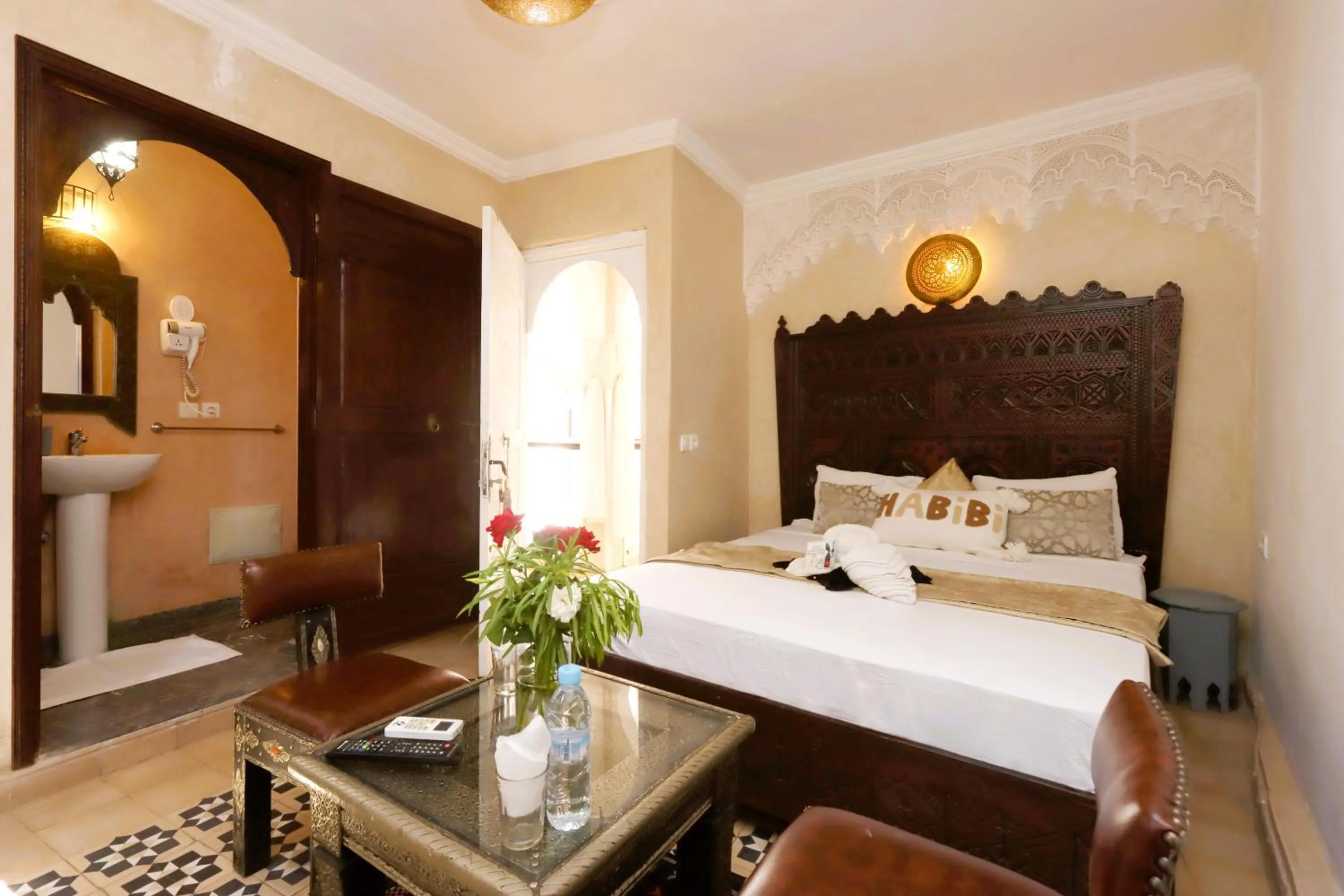 Bed in Riad Makech
