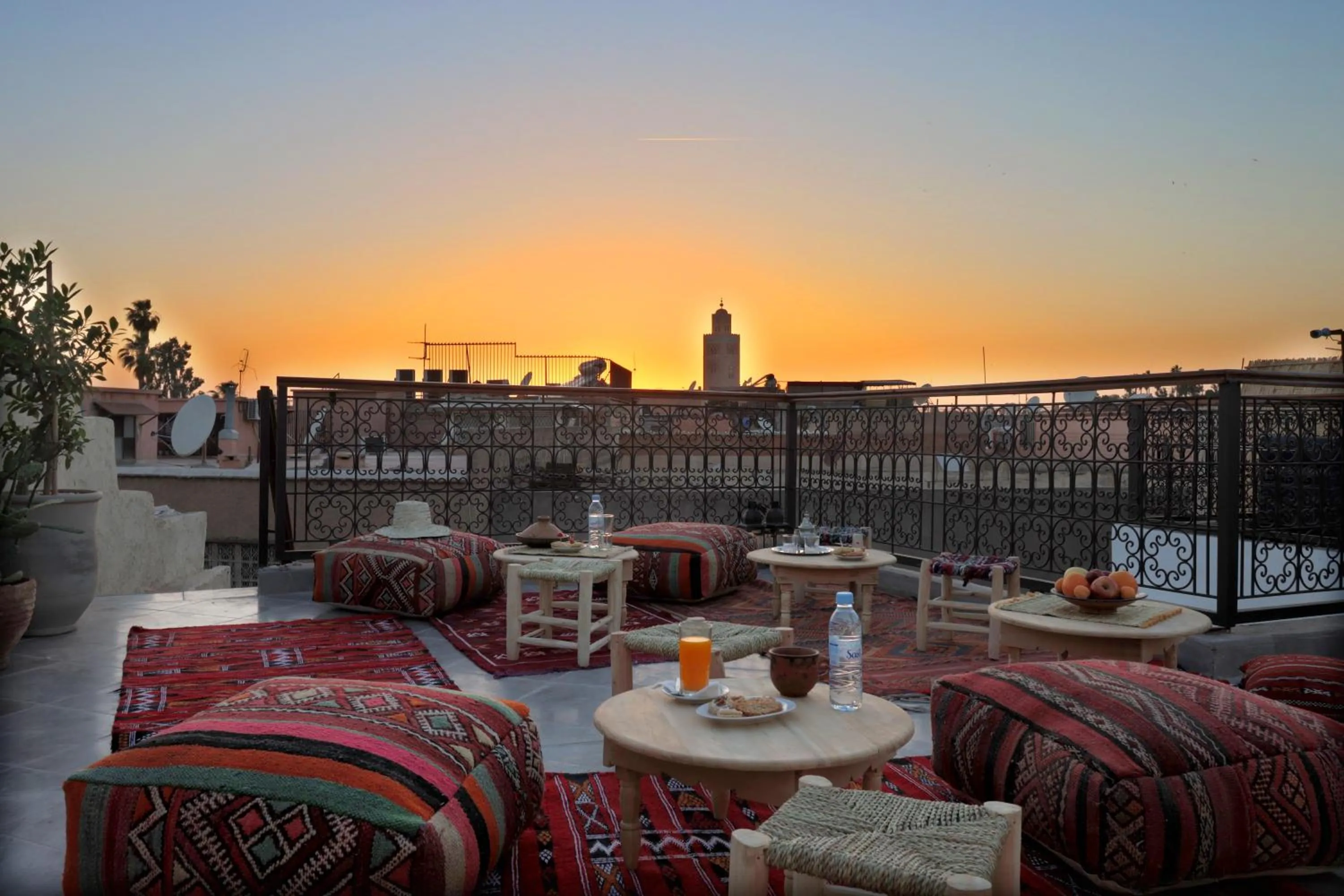 Balcony/Terrace in Riad Makech