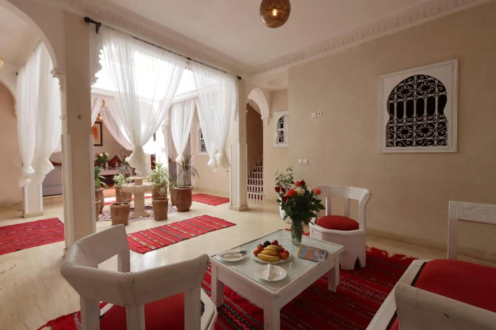 Living room in Riad Makech