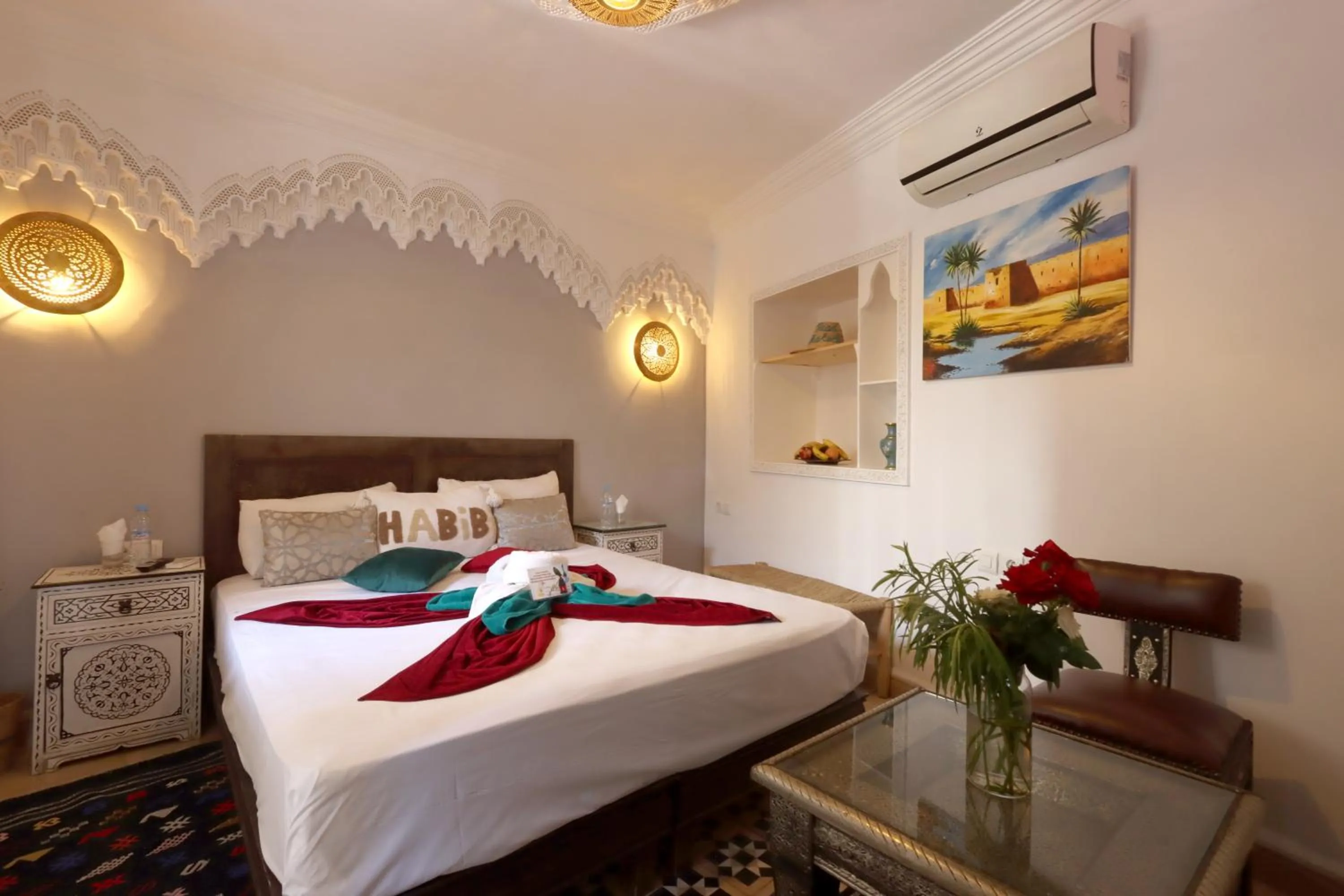 Bed in Riad Makech