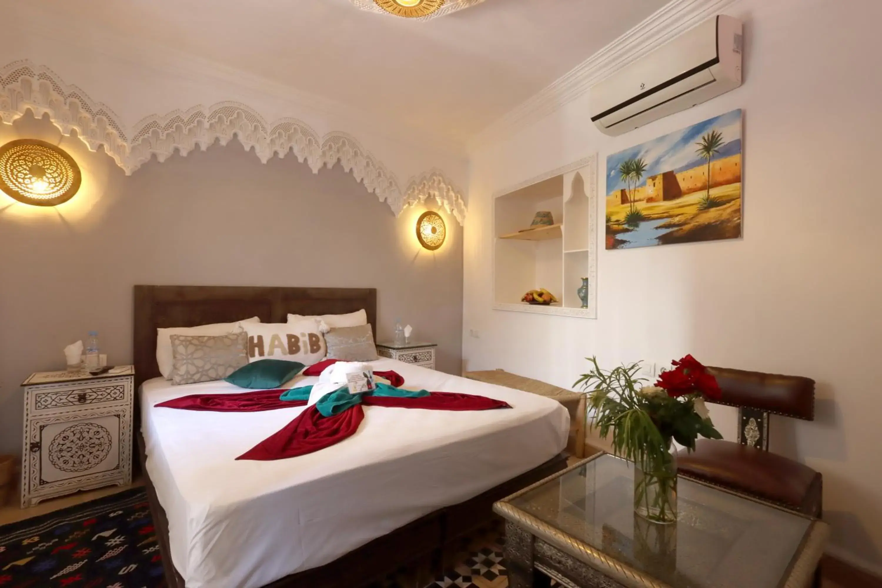 Double or Twin Room with Private Bathroom in Riad Makech Double or Twin Room with Private Bathroom in Riad Makech