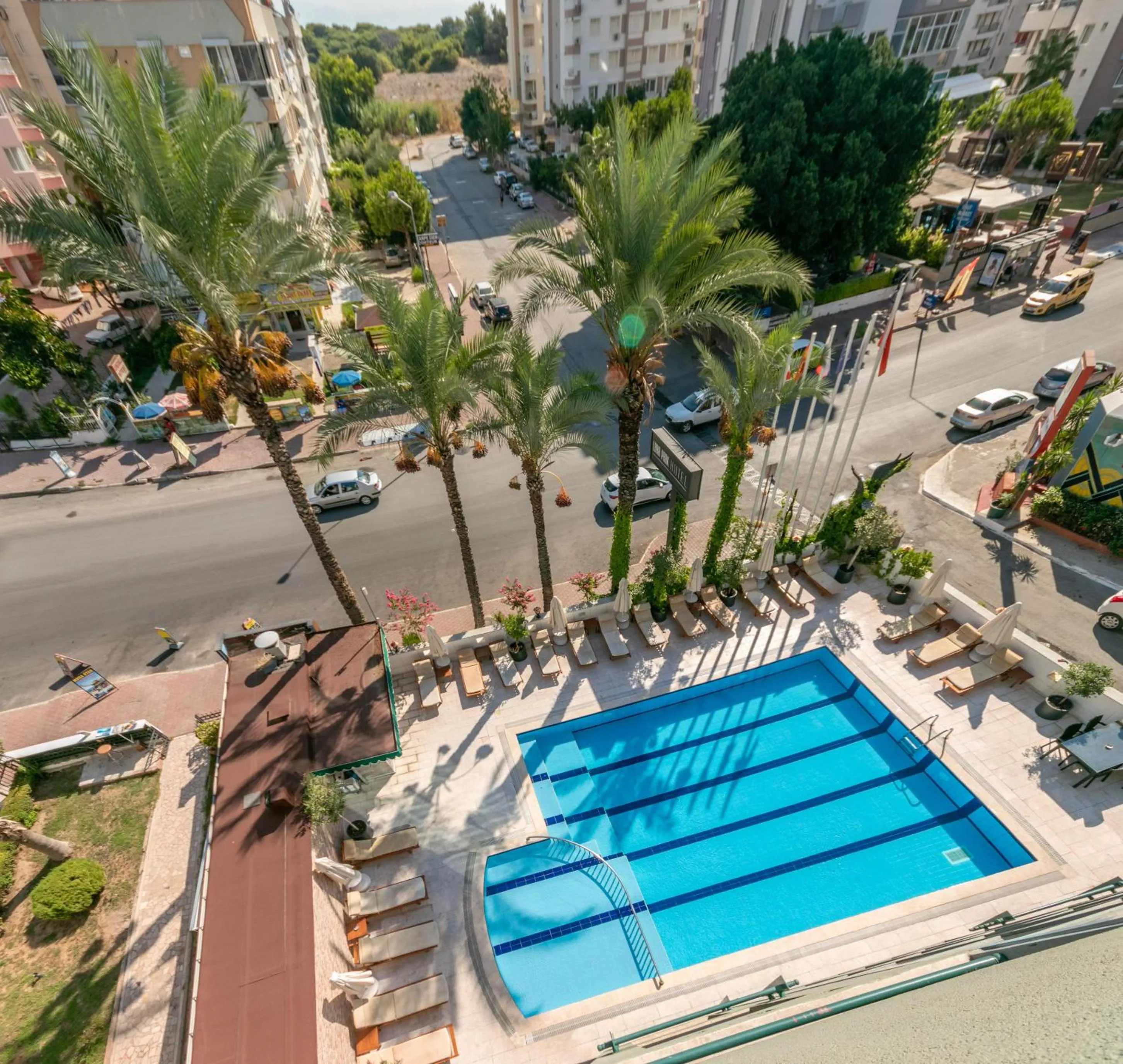 Bird's eye view in Lara Park Hotel
