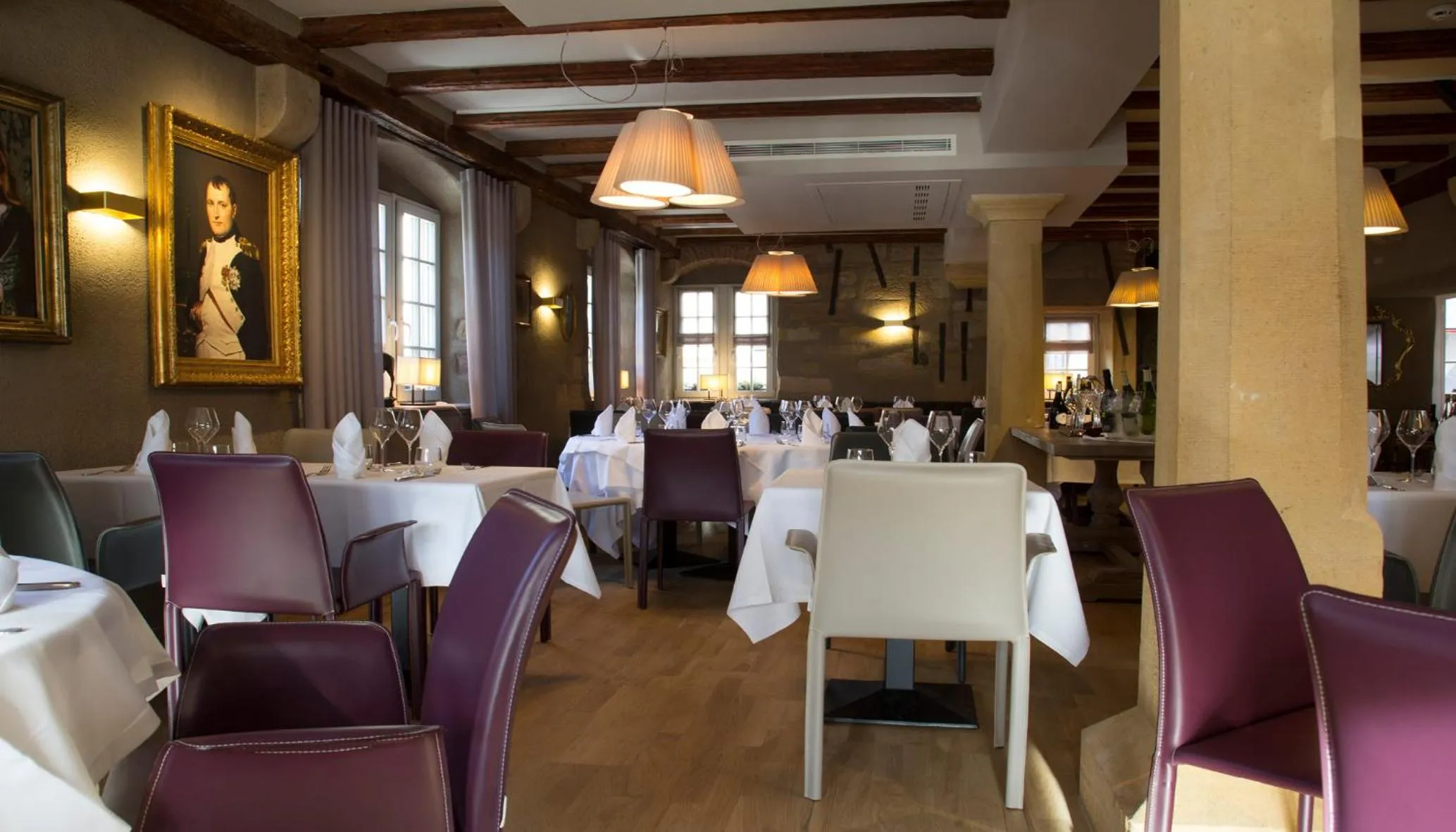 Area and facilities in Hotel La Couronne