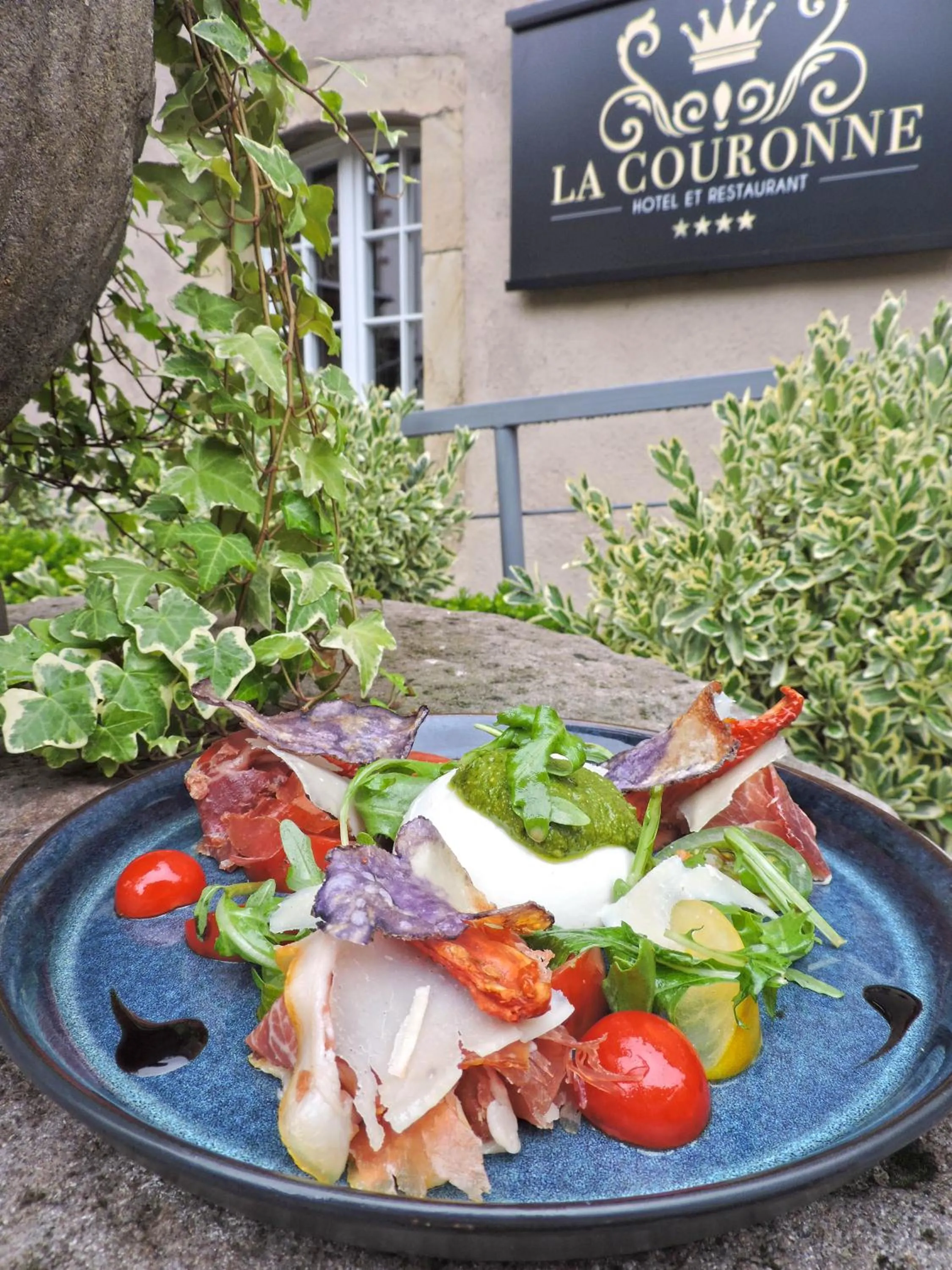 Lunch in Hotel La Couronne