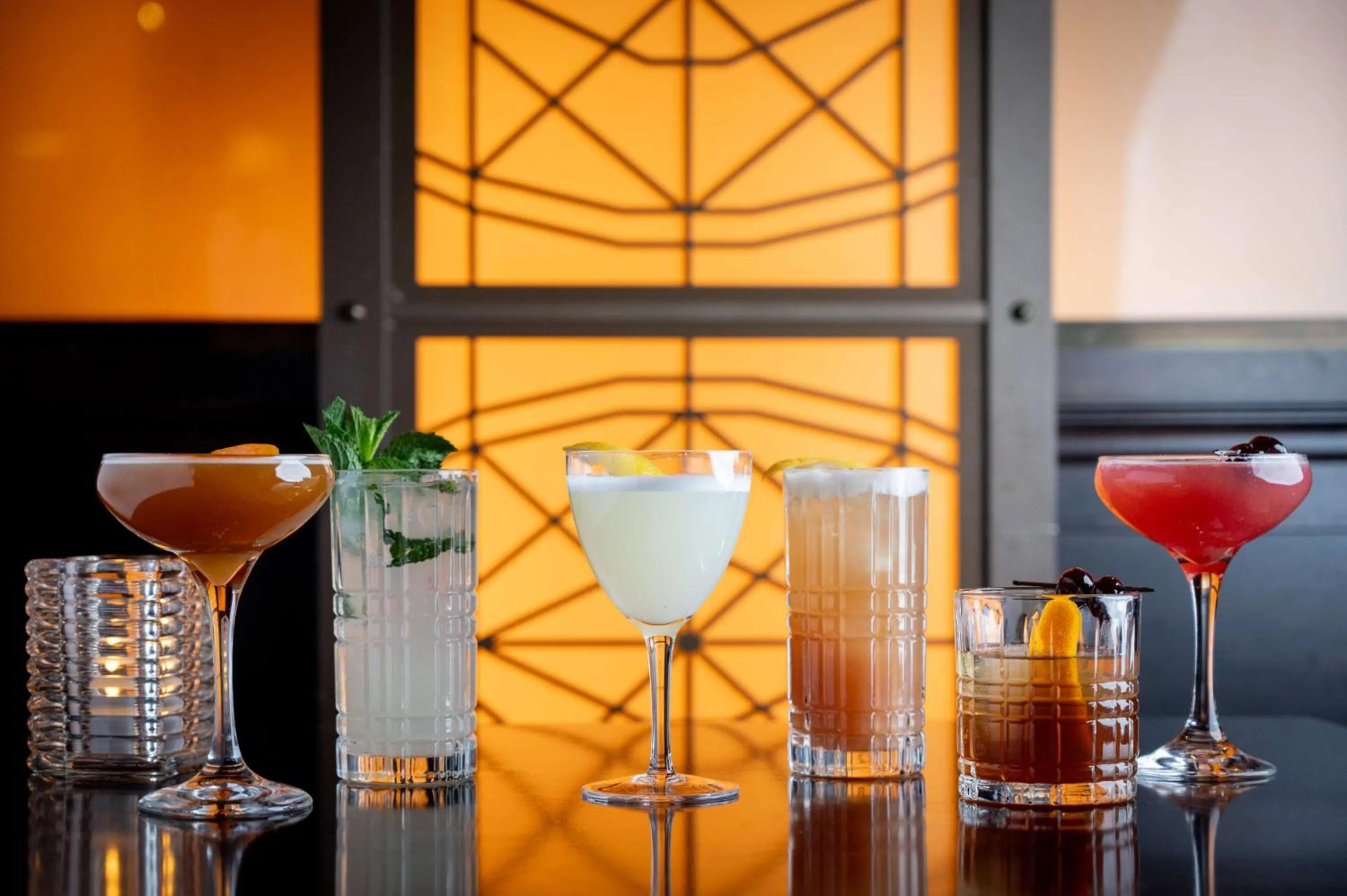 Drinks in The Palmer House Hilton