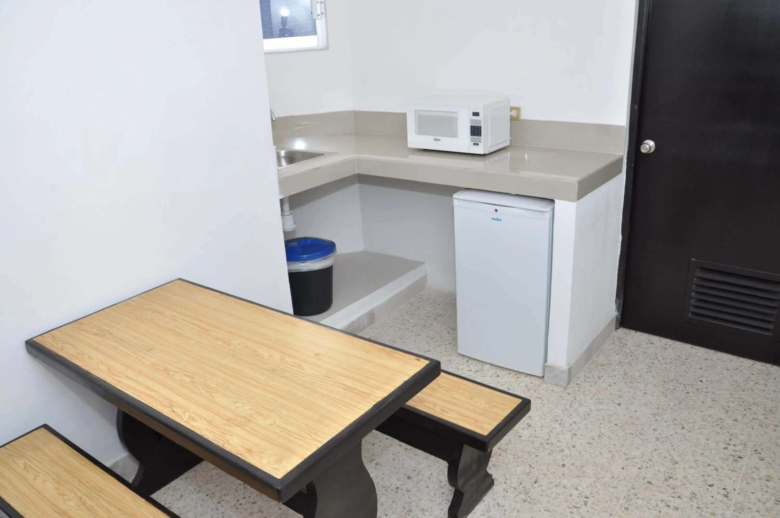 Kitchen or kitchenette in Posada del Parque