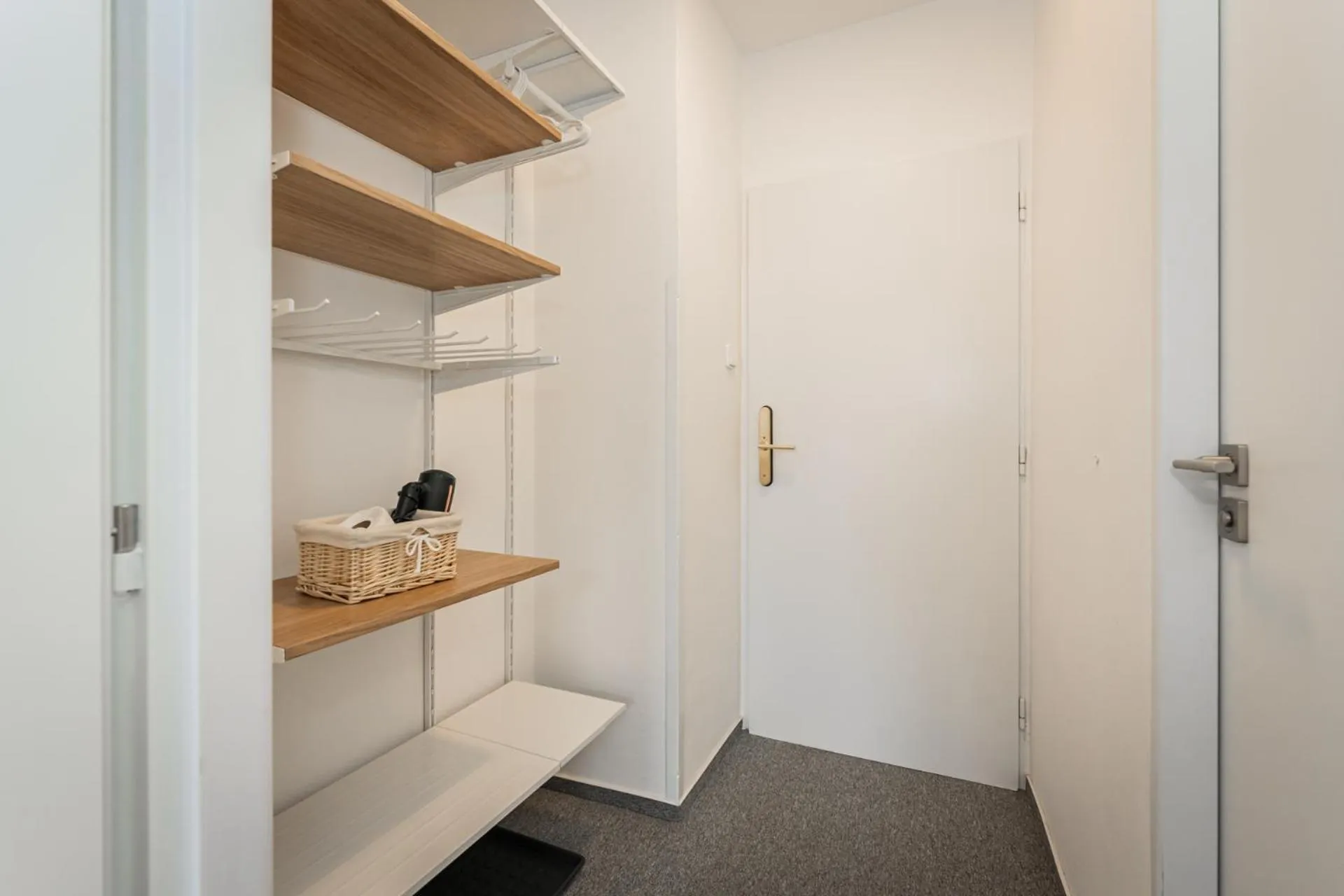 wardrobe in Self-service Hotel Ostaš Praha