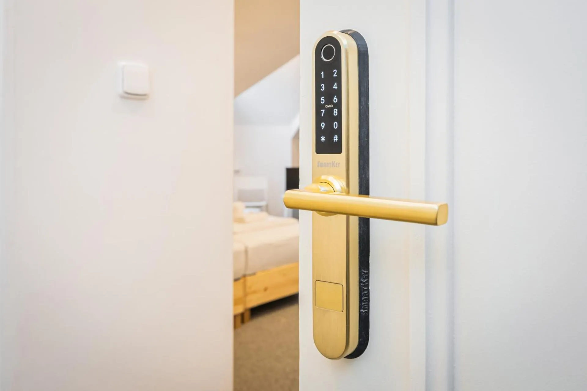 Area and facilities, Bed in Self-service Hotel Ostaš Praha