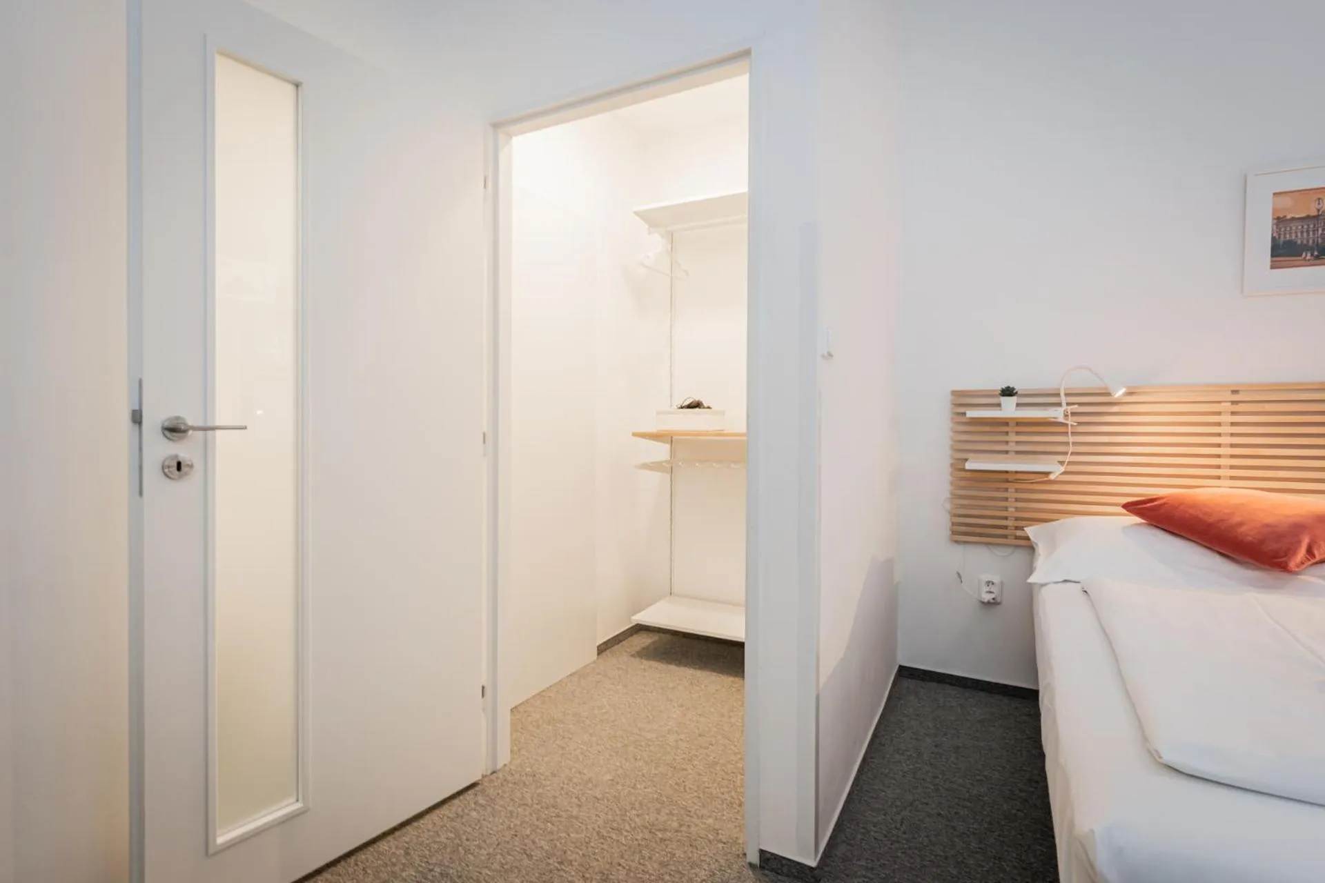 Photo of the whole room, Bed in Self-service Hotel Ostaš Praha