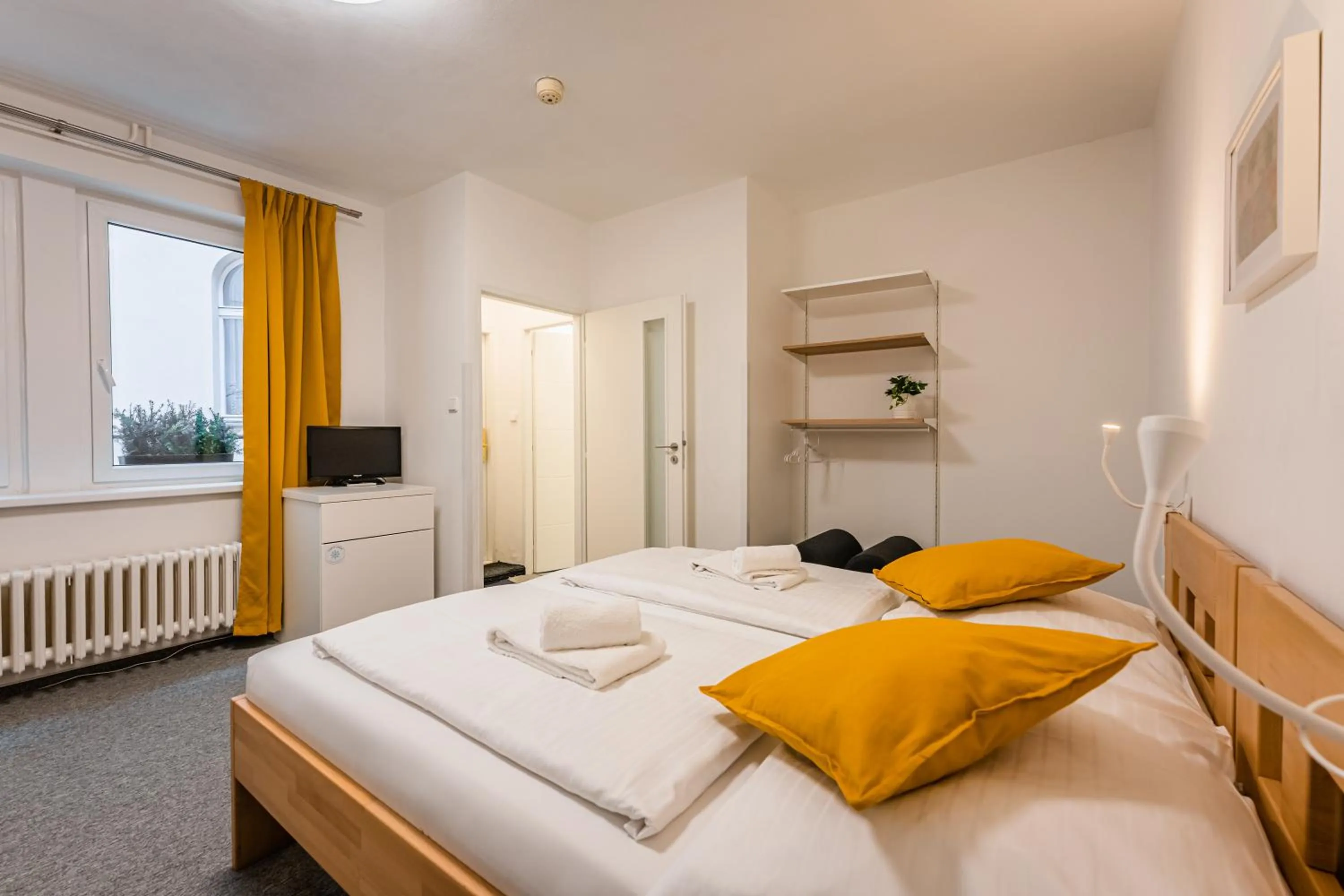 Bed in Self-service Hotel Ostaš Praha