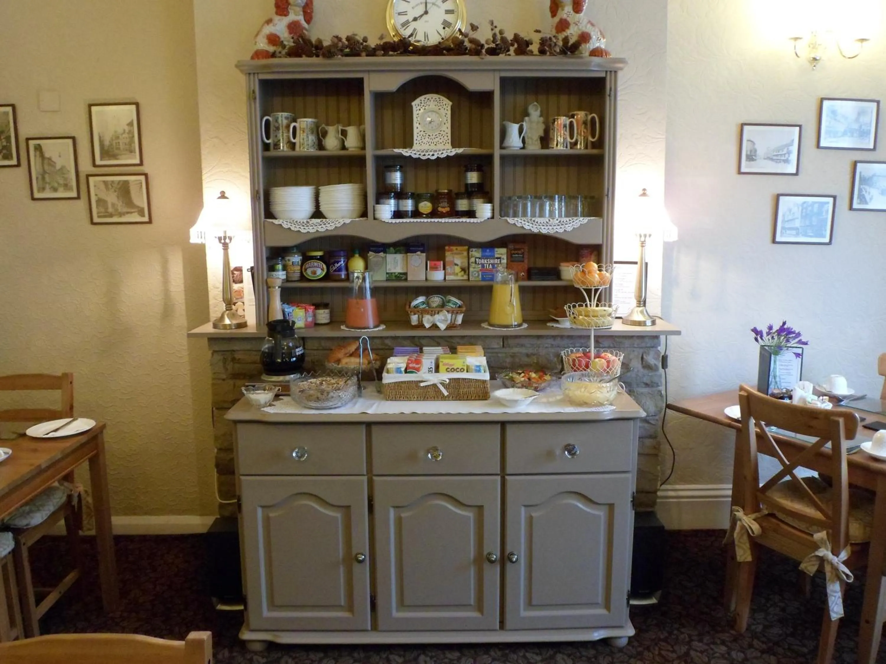 Dining area in The Farthings