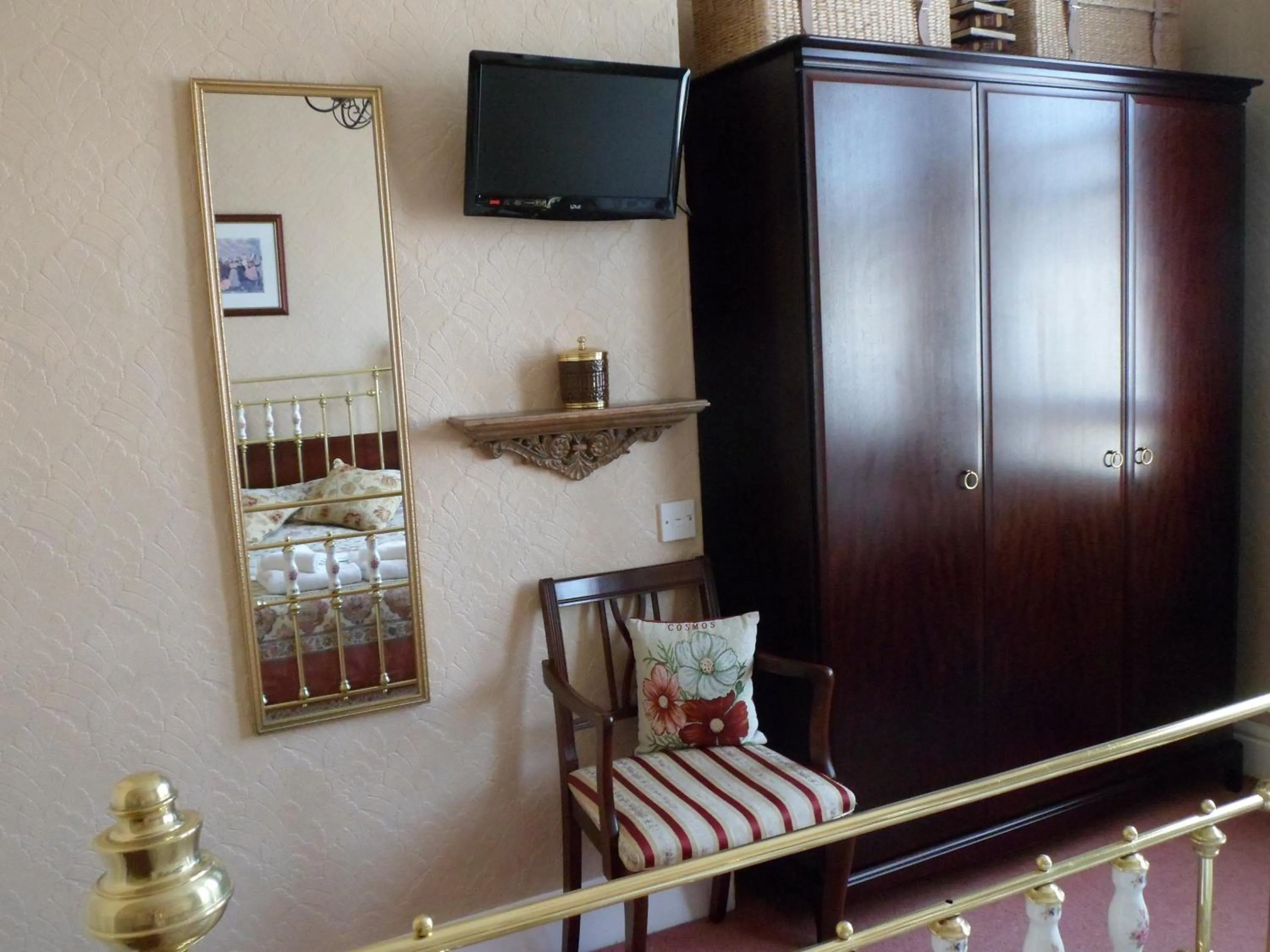 Decorative detail in The Farthings