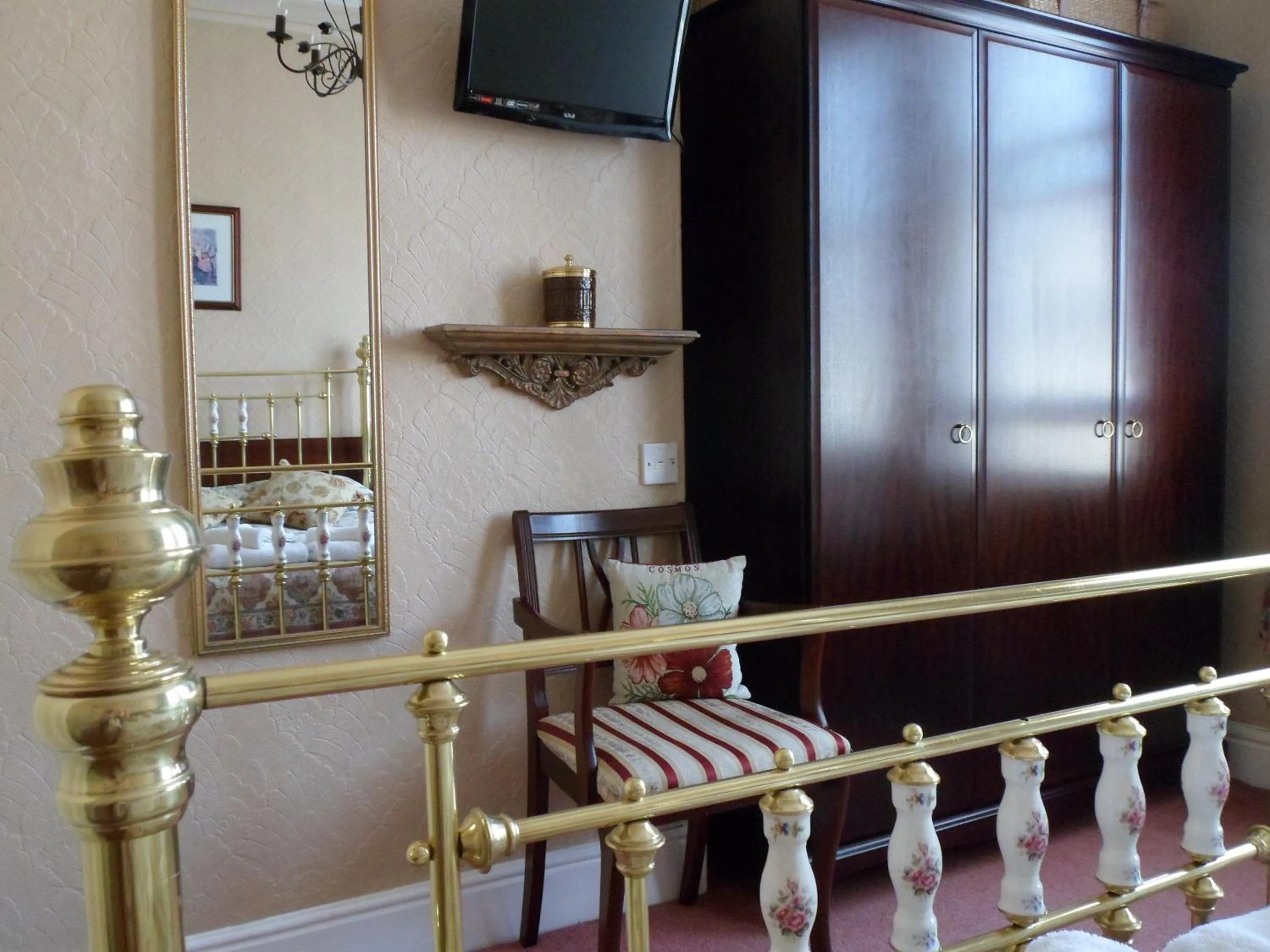 Decorative detail in The Farthings