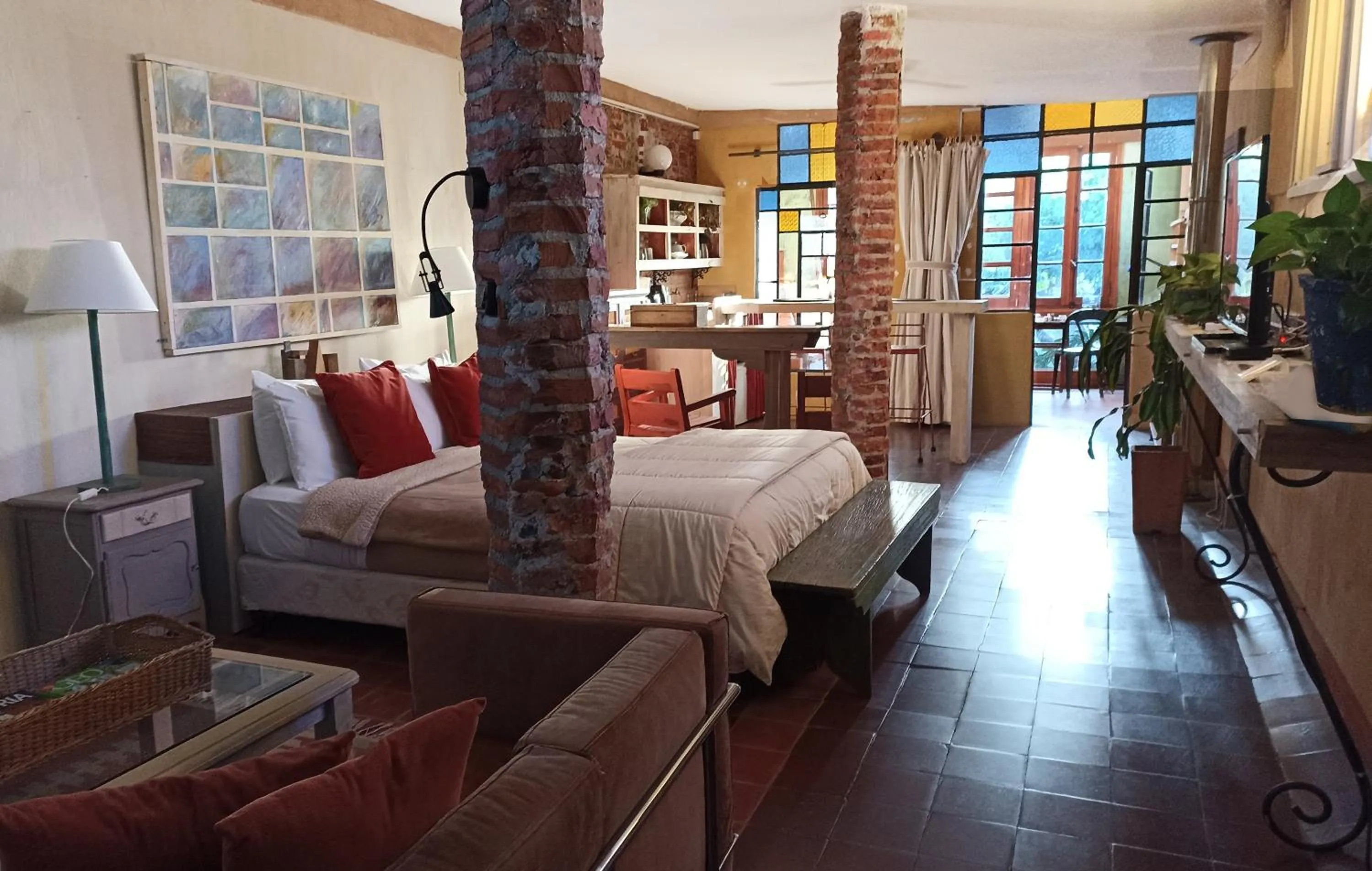 Bed in Colonia Suite Apartments