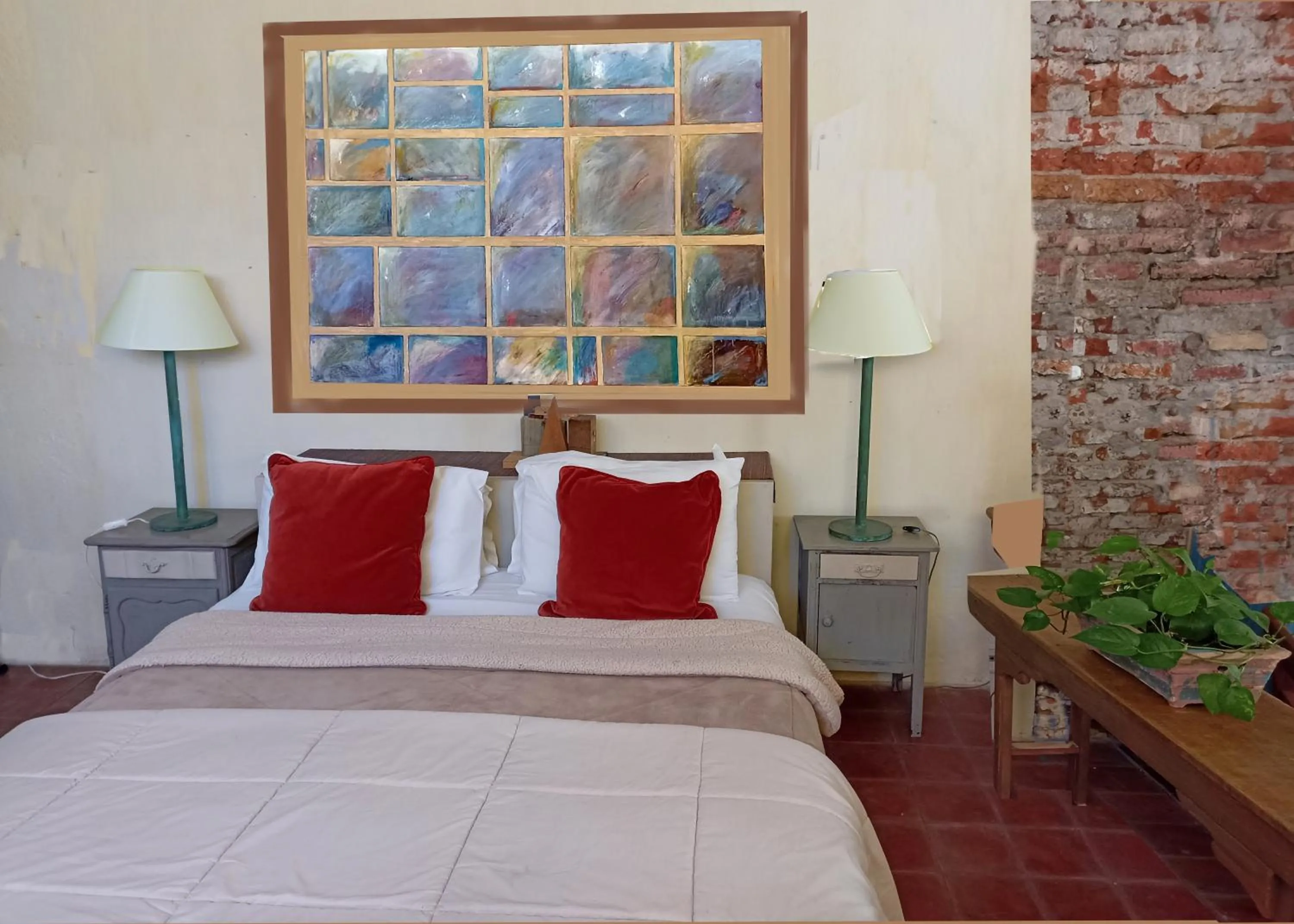 Bed in Colonia Suite Apartments