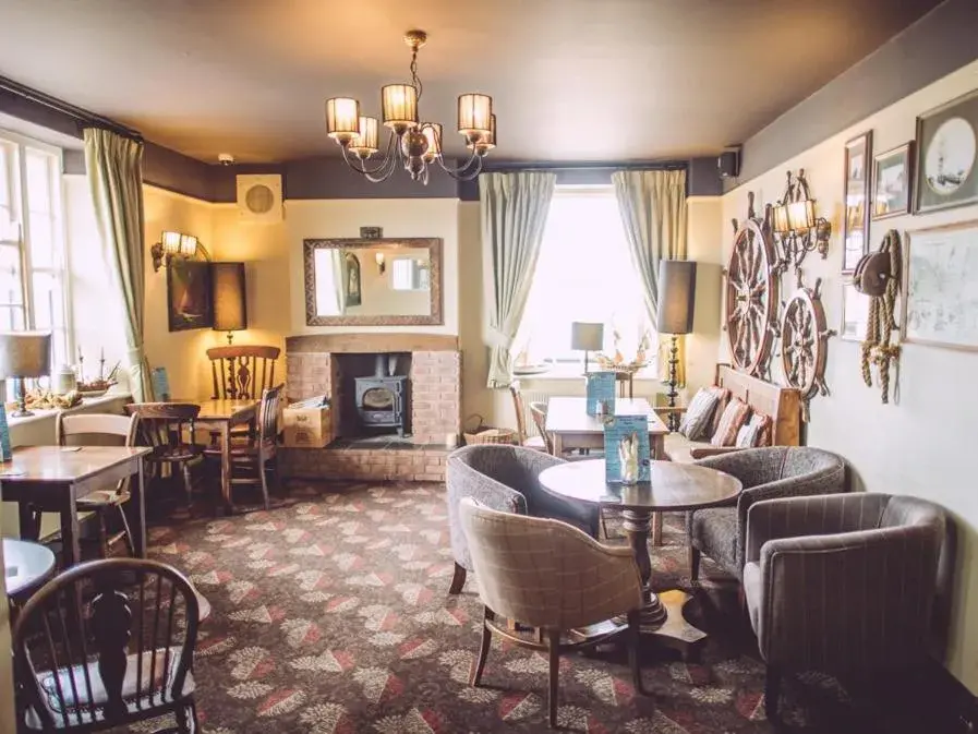 Lounge or bar in The George Lounge or bar in The George