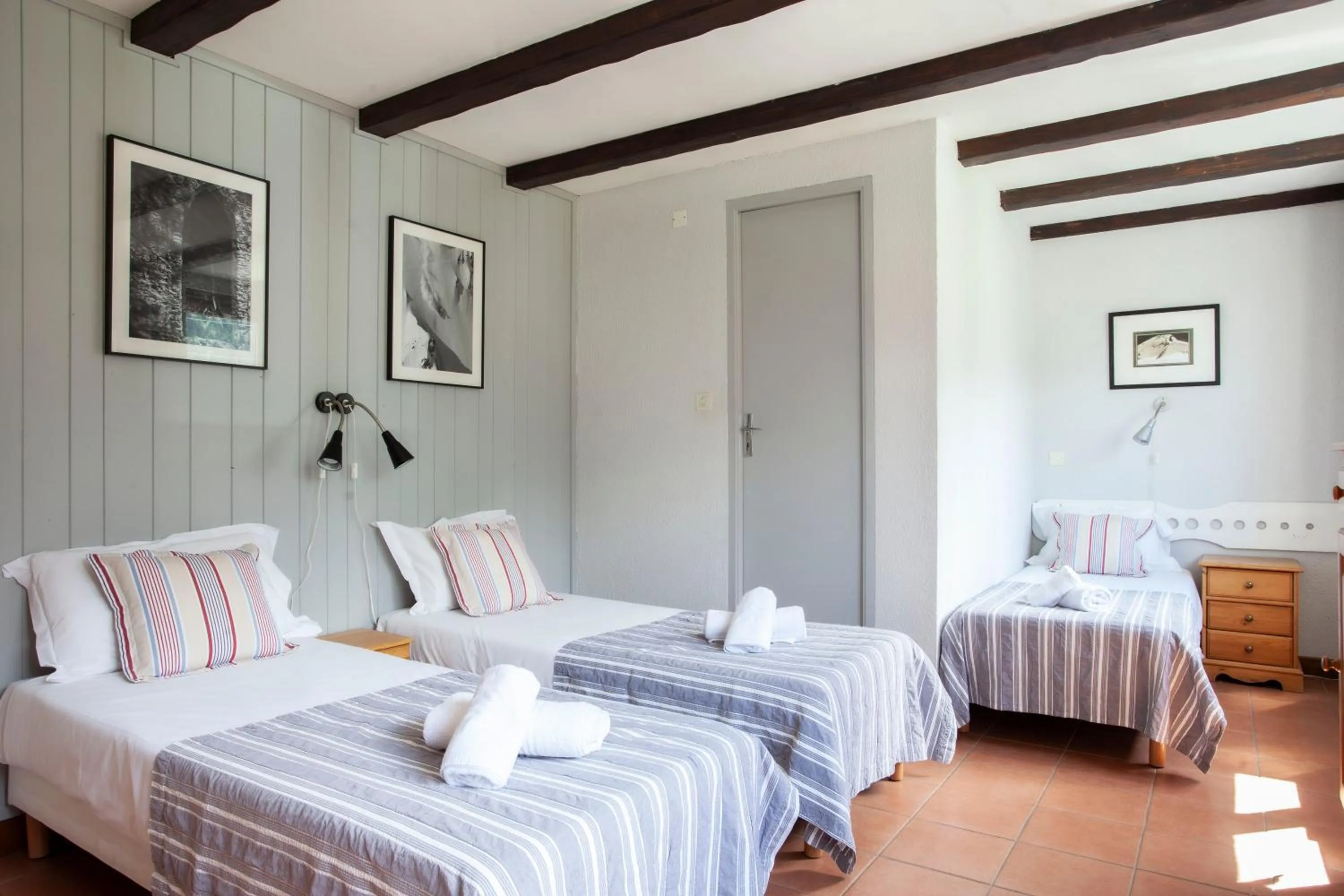 Bedroom, Bed in La Chaumière Mountain Lodge