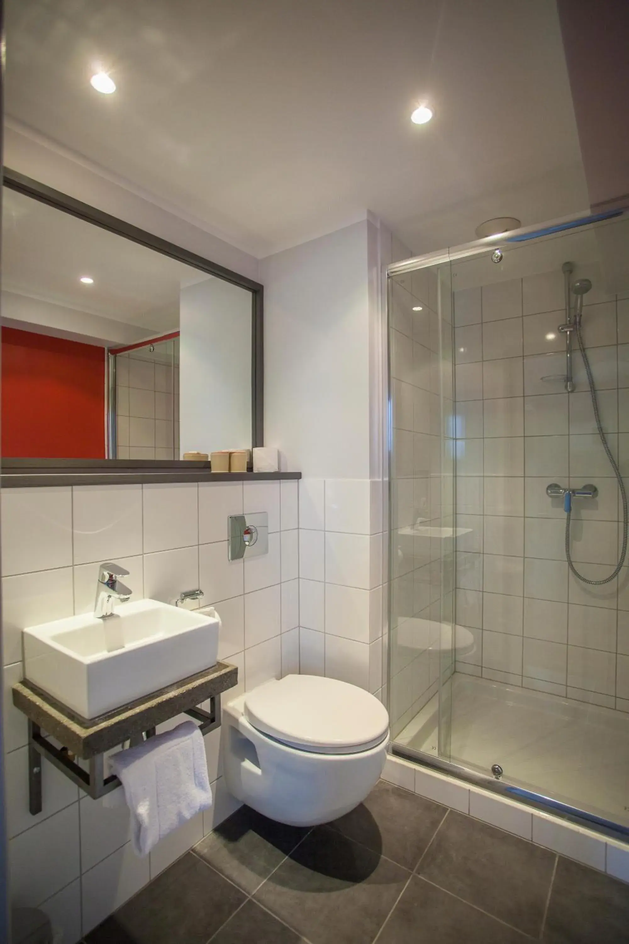 Bathroom in La Chaumière Mountain Lodge Bathroom in La Chaumière Mountain Lodge