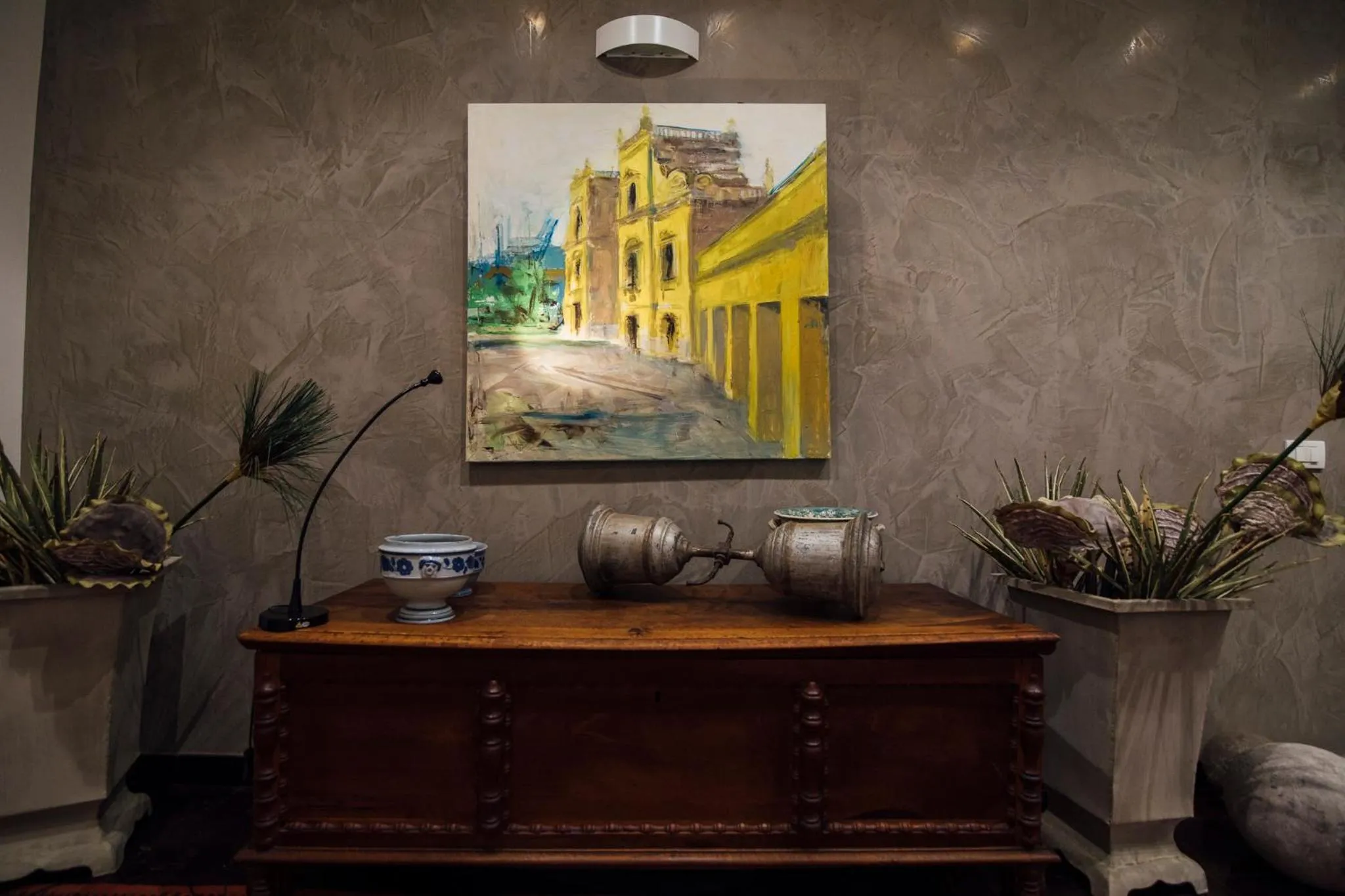 Lobby or reception in Atmosfere Puniche b&b