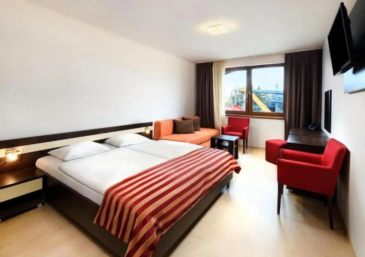 Property building, Bed in Hotel Bešeňová