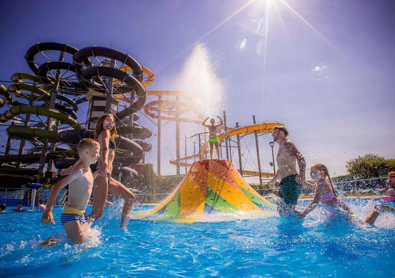 Aqua park in Hotel Bešeňová