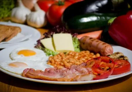 Food in Motel Restoran Gurman