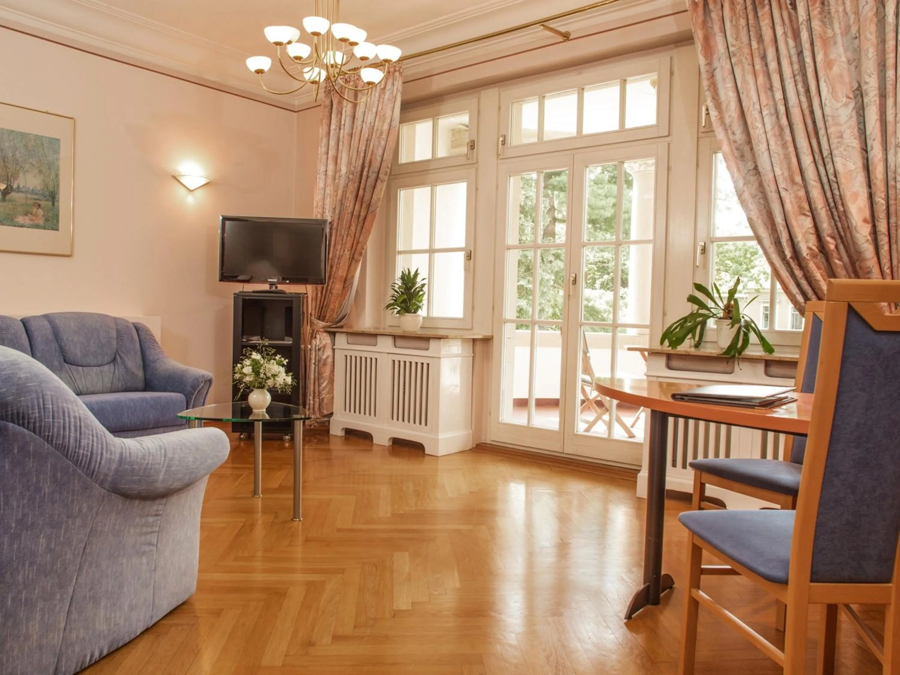 Living room in Aparthotel Villa Freisleben