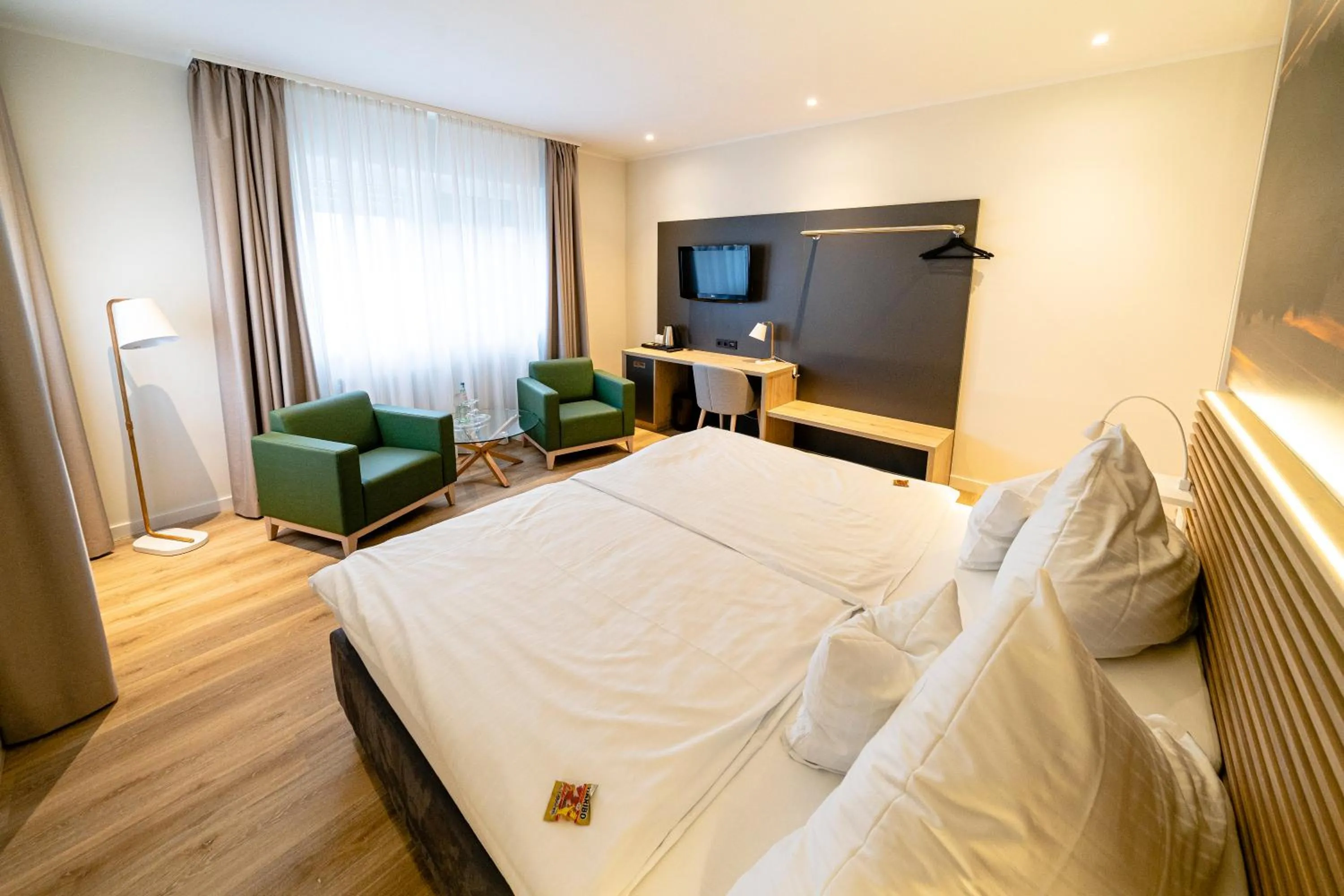 Photo of the whole room, Bed in Hotel Restaurant Kloppendiek