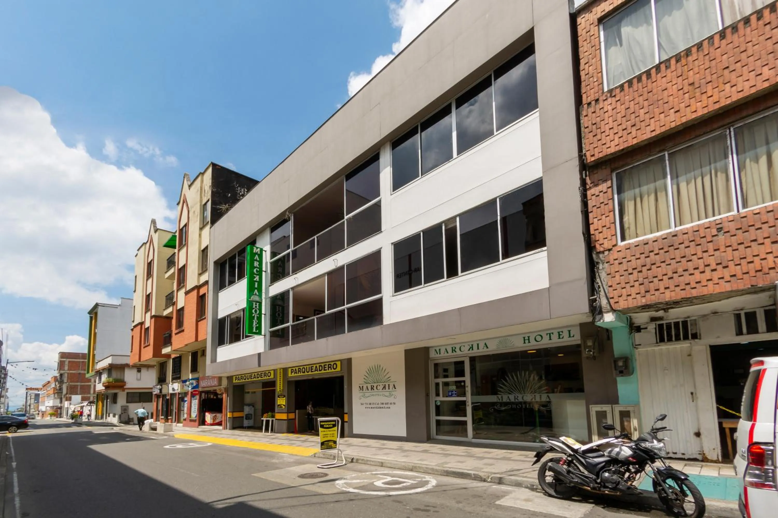 Facade/entrance in Marckia Hotel