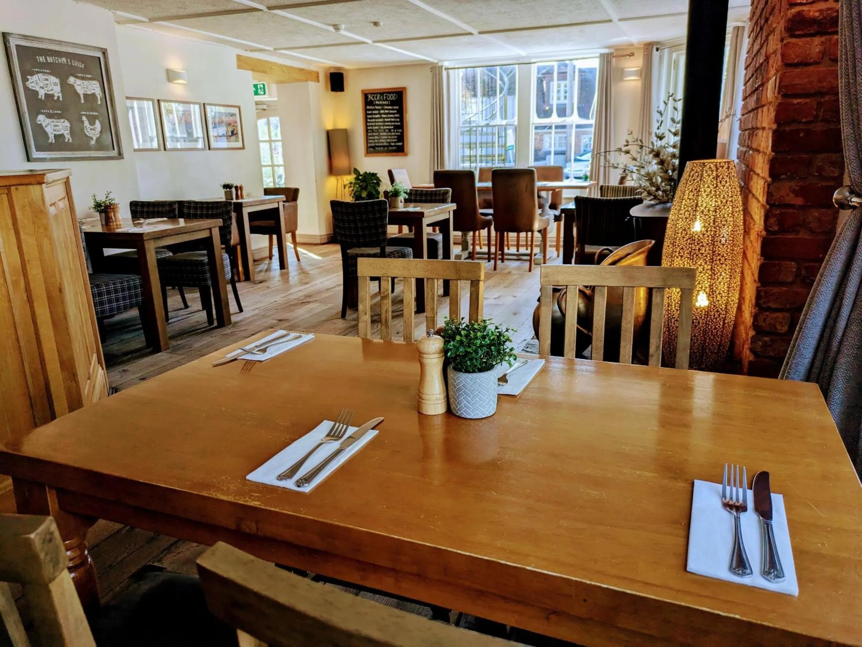 Dining area in The Ship Inn