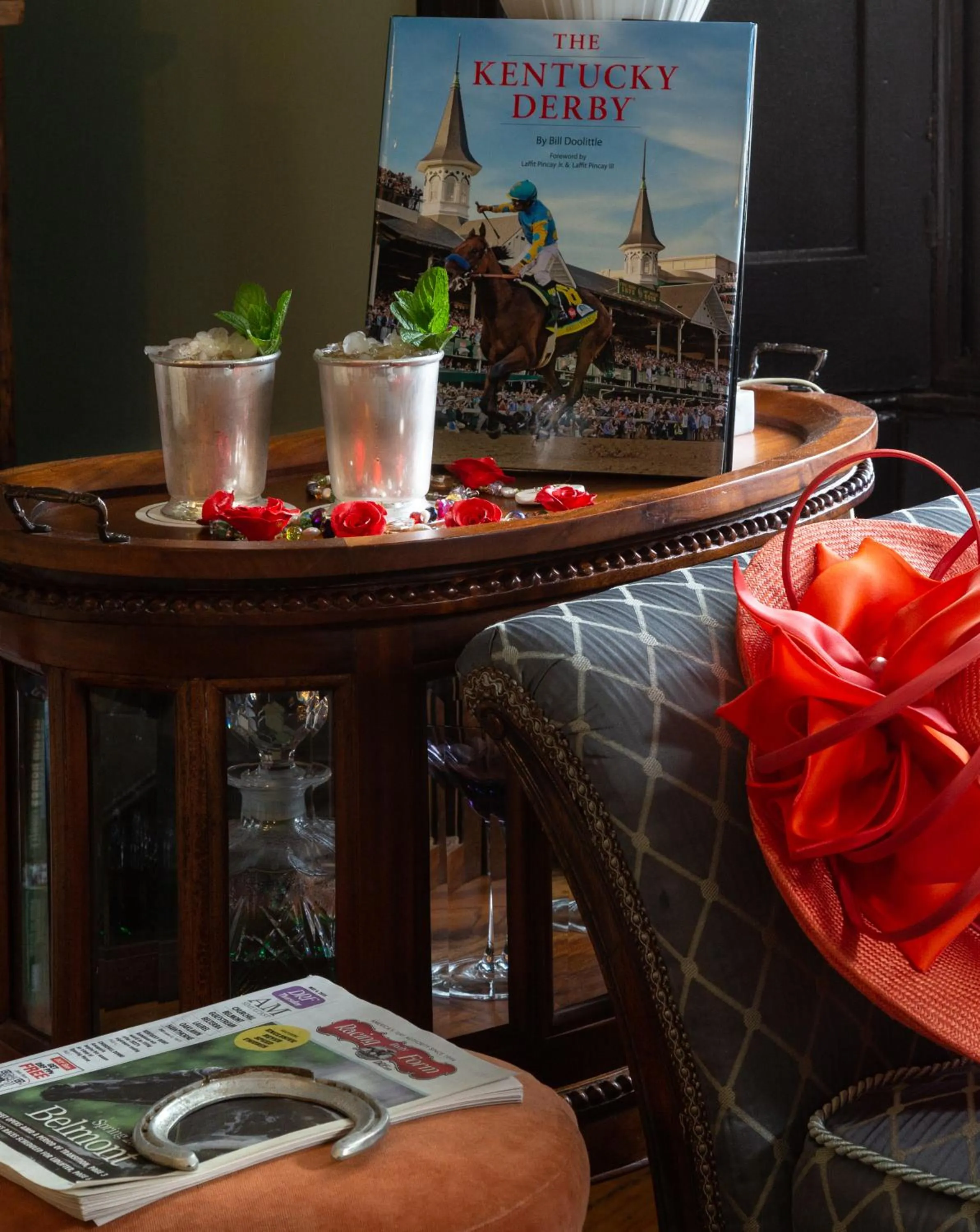 Living room in Inn at Woodhaven-In the Heart of the Bourbon Trail-Over 12 Distilleries Nearby