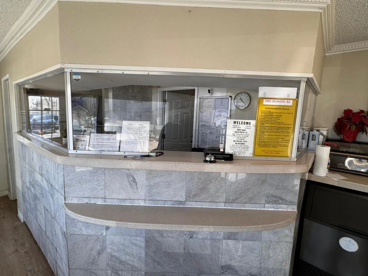 Lobby or reception in The Boards AC