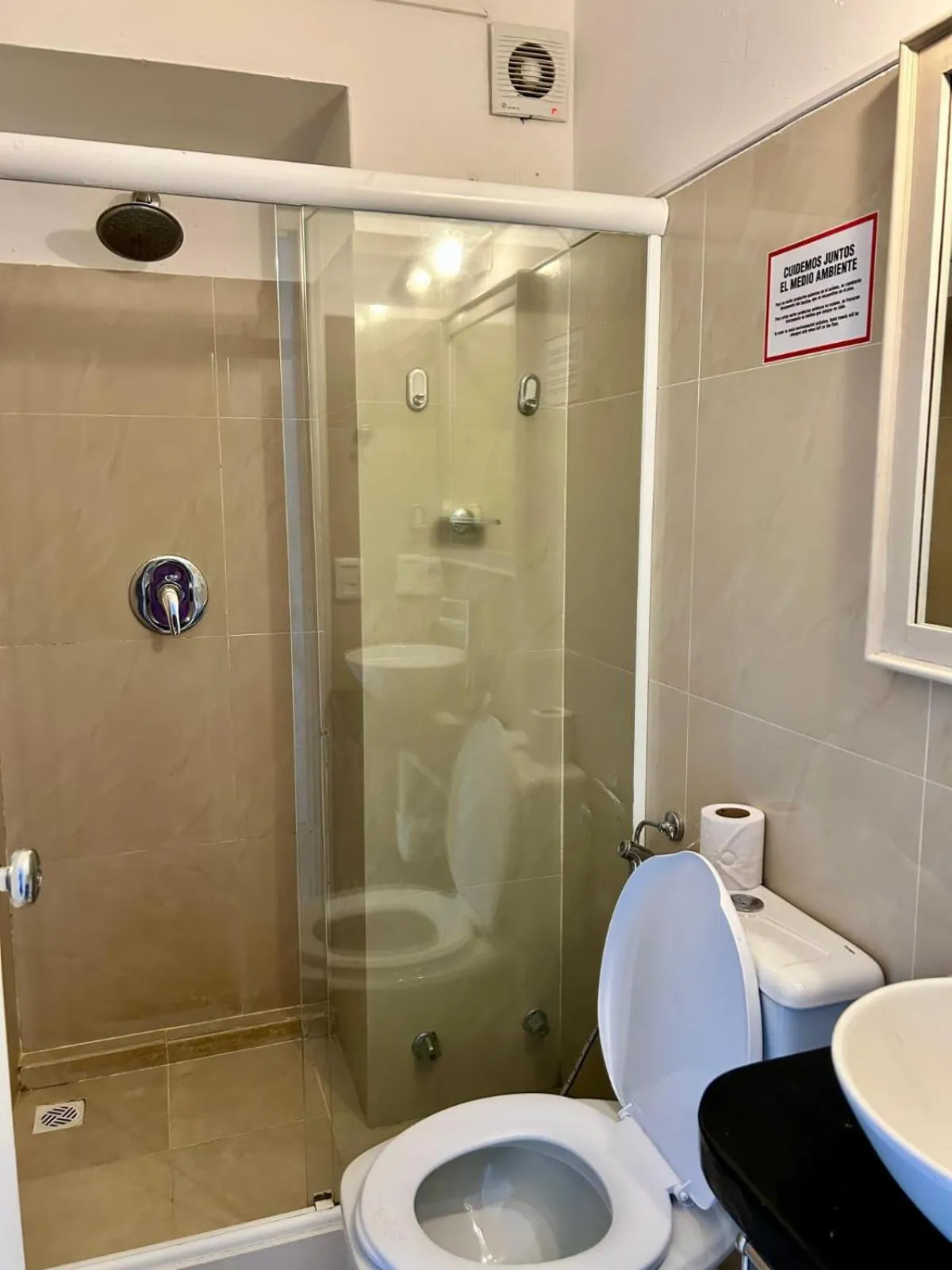 Bathroom in Hotel Playa Brava