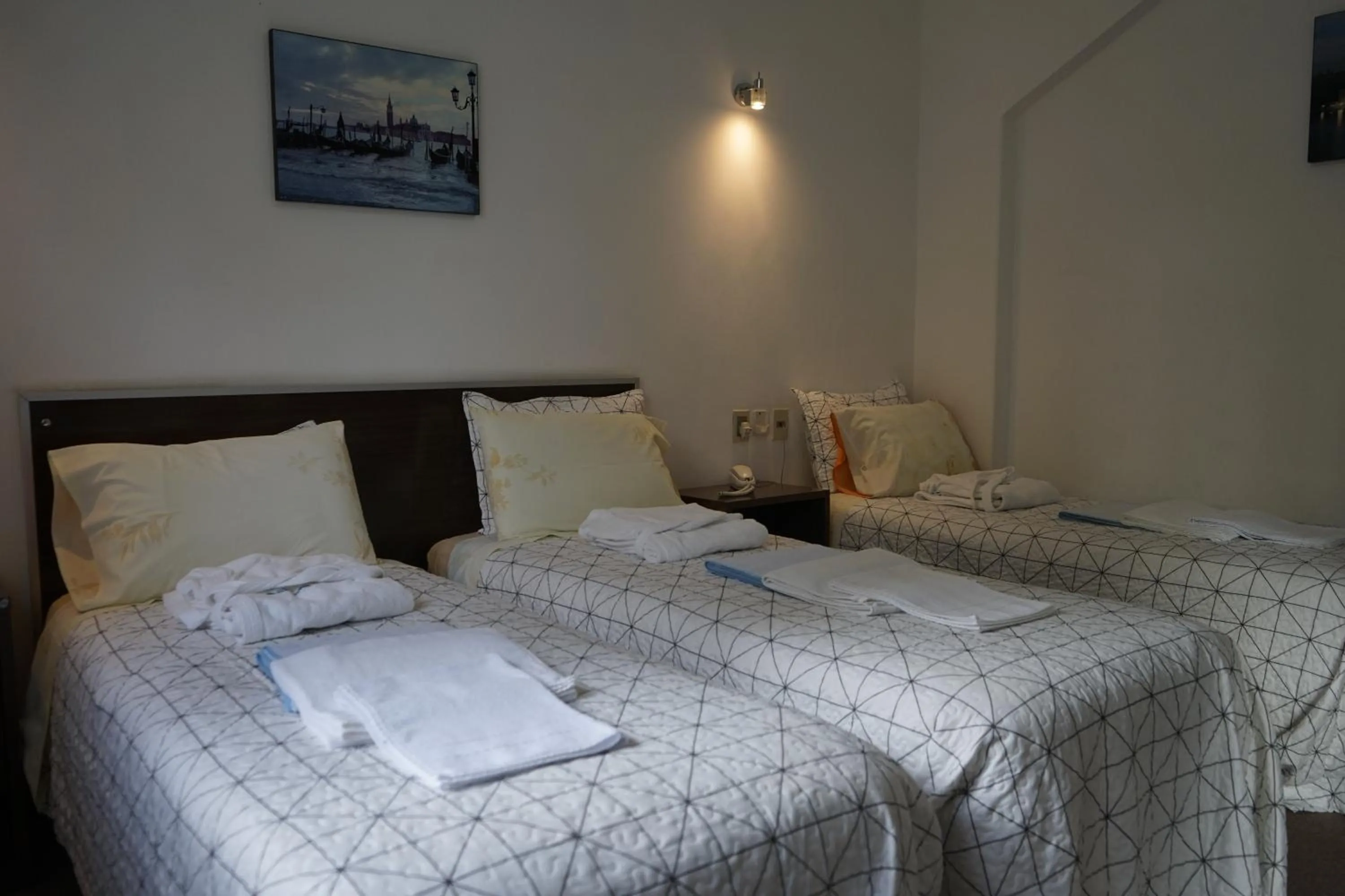 Bed in Hotel Argentina