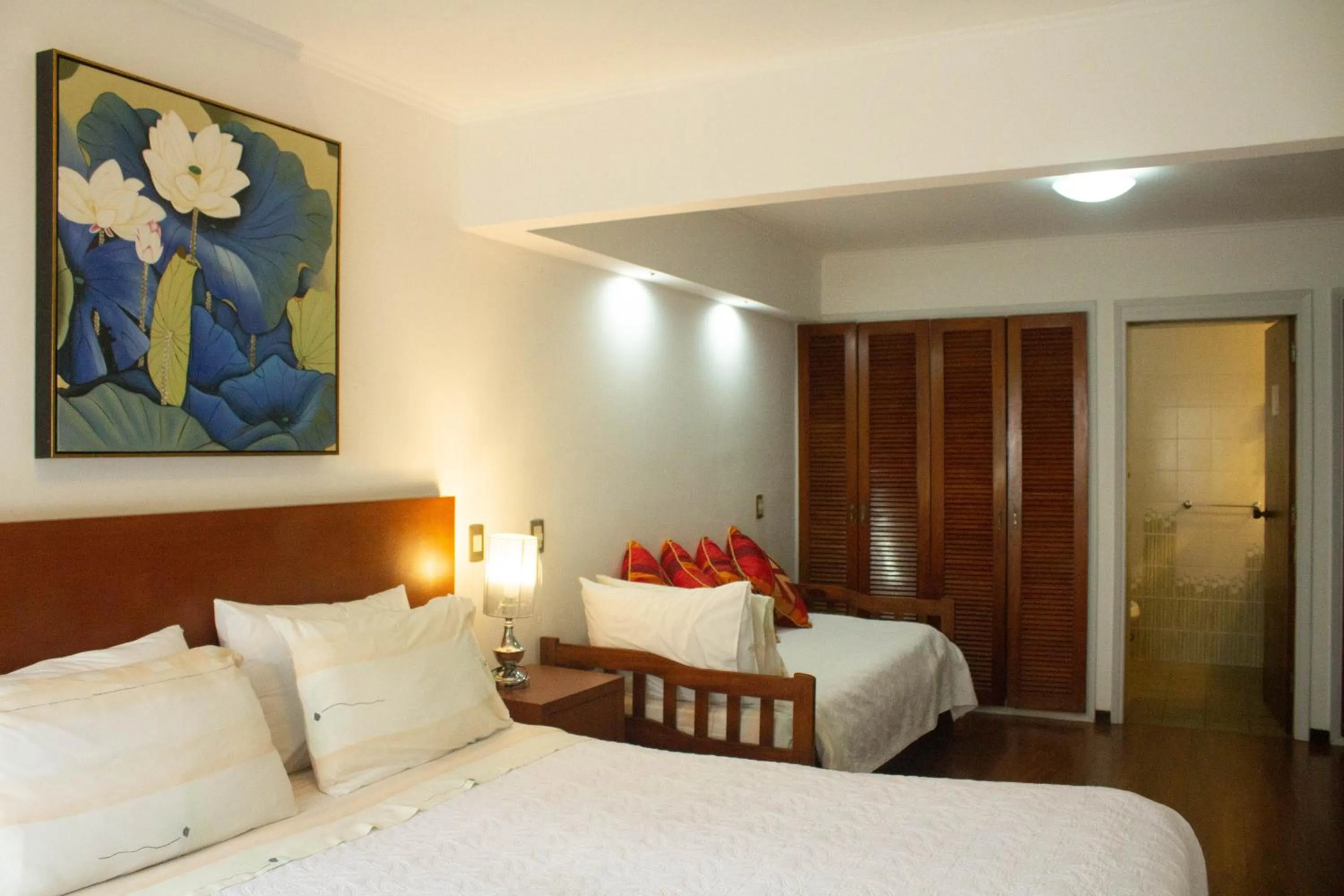 Bed in Hotel Argentina