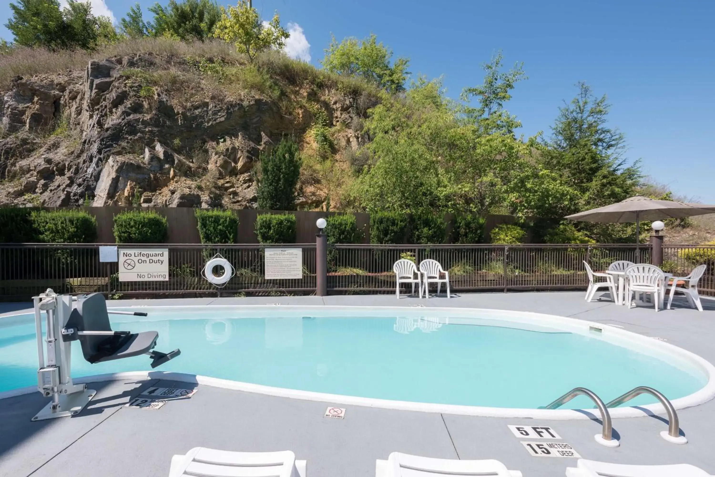 Pool view in Hampton Inn Ft. Chiswell-Max Meadows Pool view in Hampton Inn Ft. Chiswell-Max Meadows