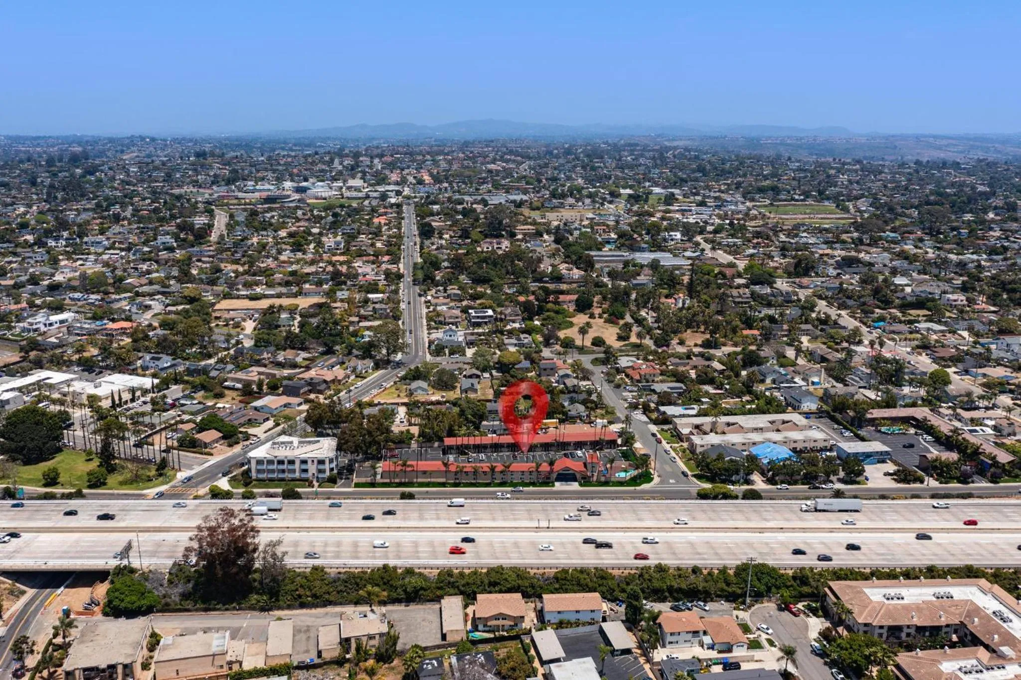 Bird's eye view in Hyland Inn near Legoland