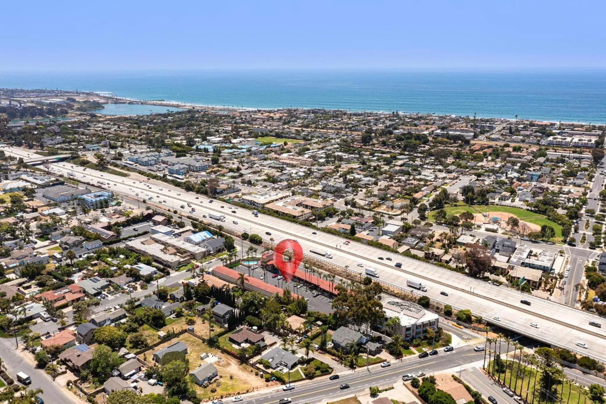 City view in Hyland Inn near Legoland City view in Hyland Inn near Legoland